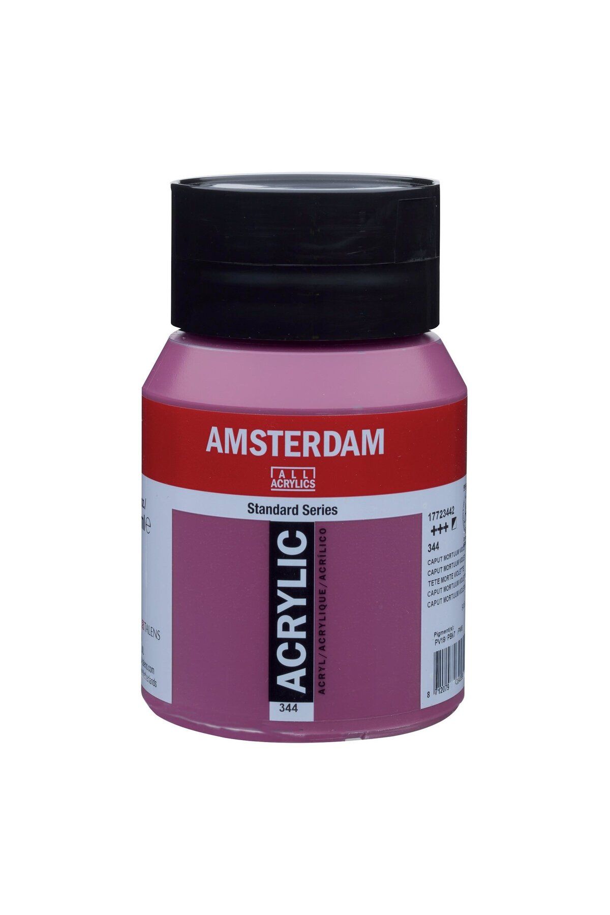 Talens Amsterdam Akrilik Boya Standart Series 500ml 344 Caput Mortuum Violet