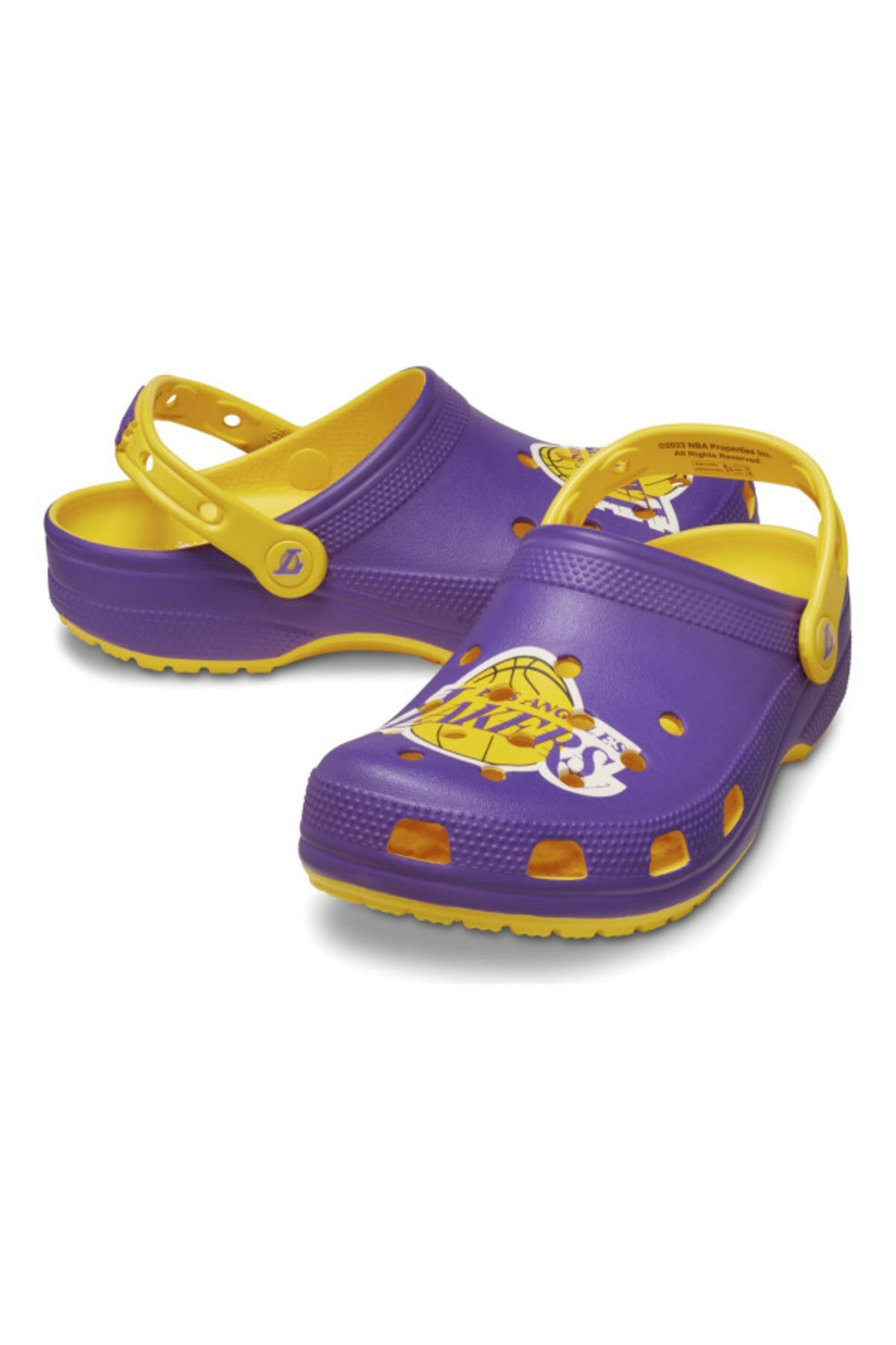 Crocs-classic nba los angeles lakers clog - sunflower 5