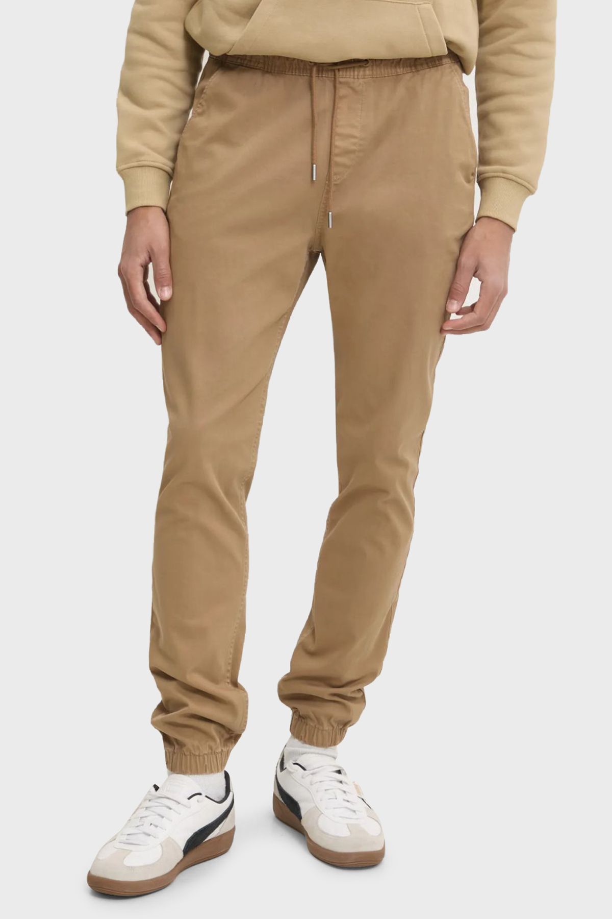 Tommy Jeans Streç Pamuklu Regular Fit Yüksek Bel Lastikli Paça Jogger Pantolon Erkek PANTOLON DM0DM2