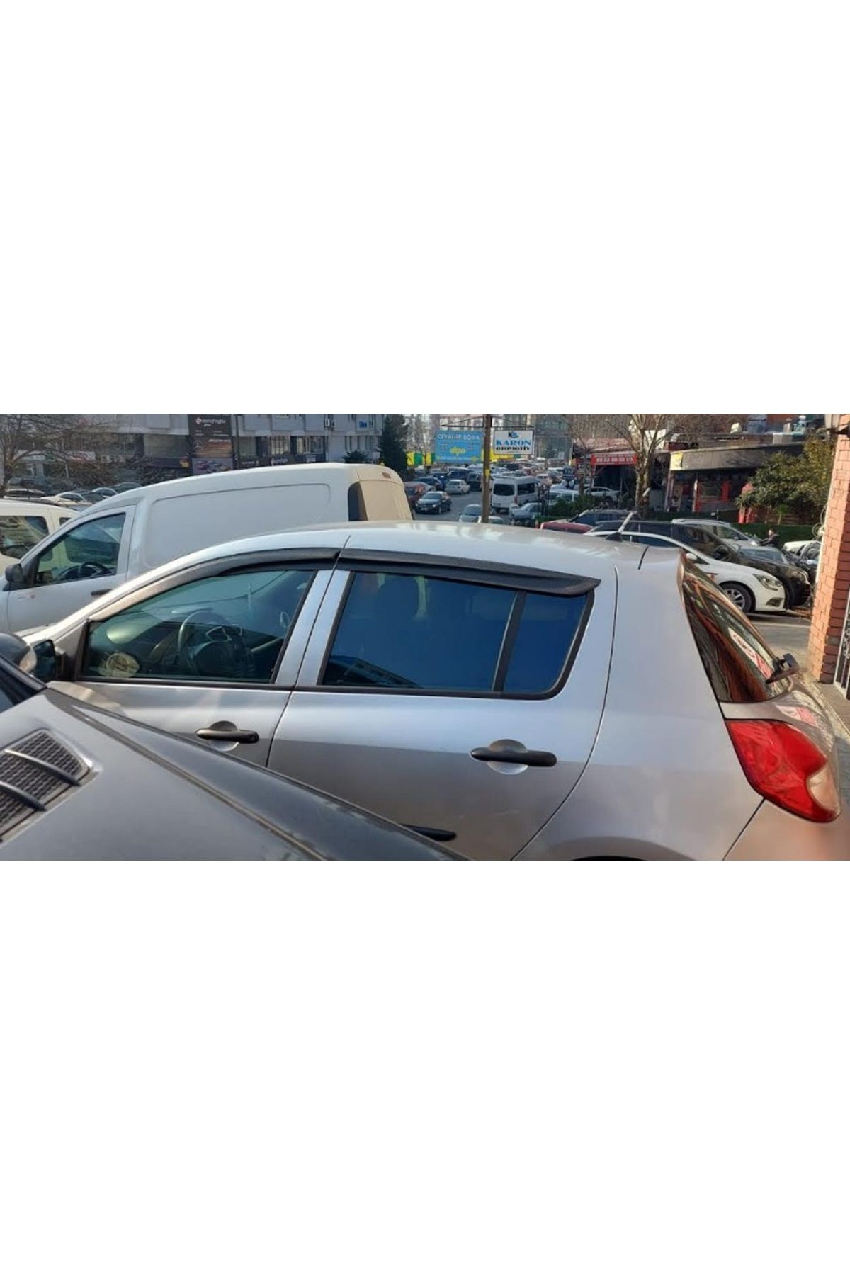 urunpark Renault Clio 3 Hb Mügen Cam Rüzgarlığı 2006-2012 Arası 4 Lü Set