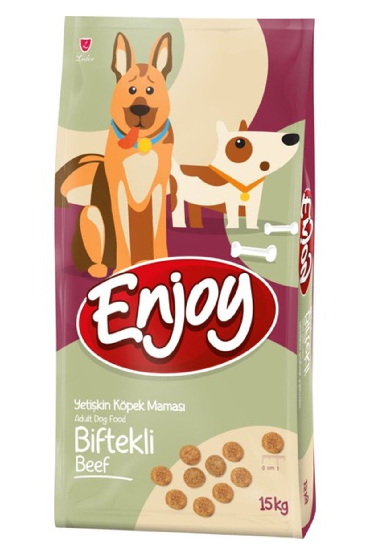 Enjoy Biftekli Yetişkin Köpek Maması 15 kg