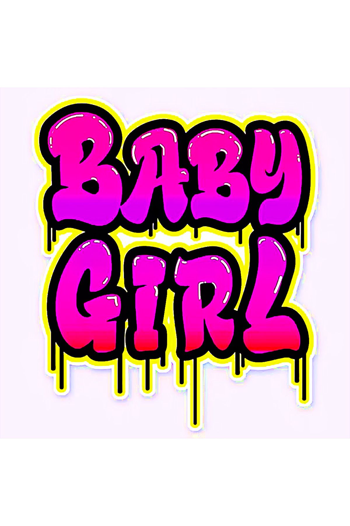 Docima Motosiklet Sticker BABY GRİL