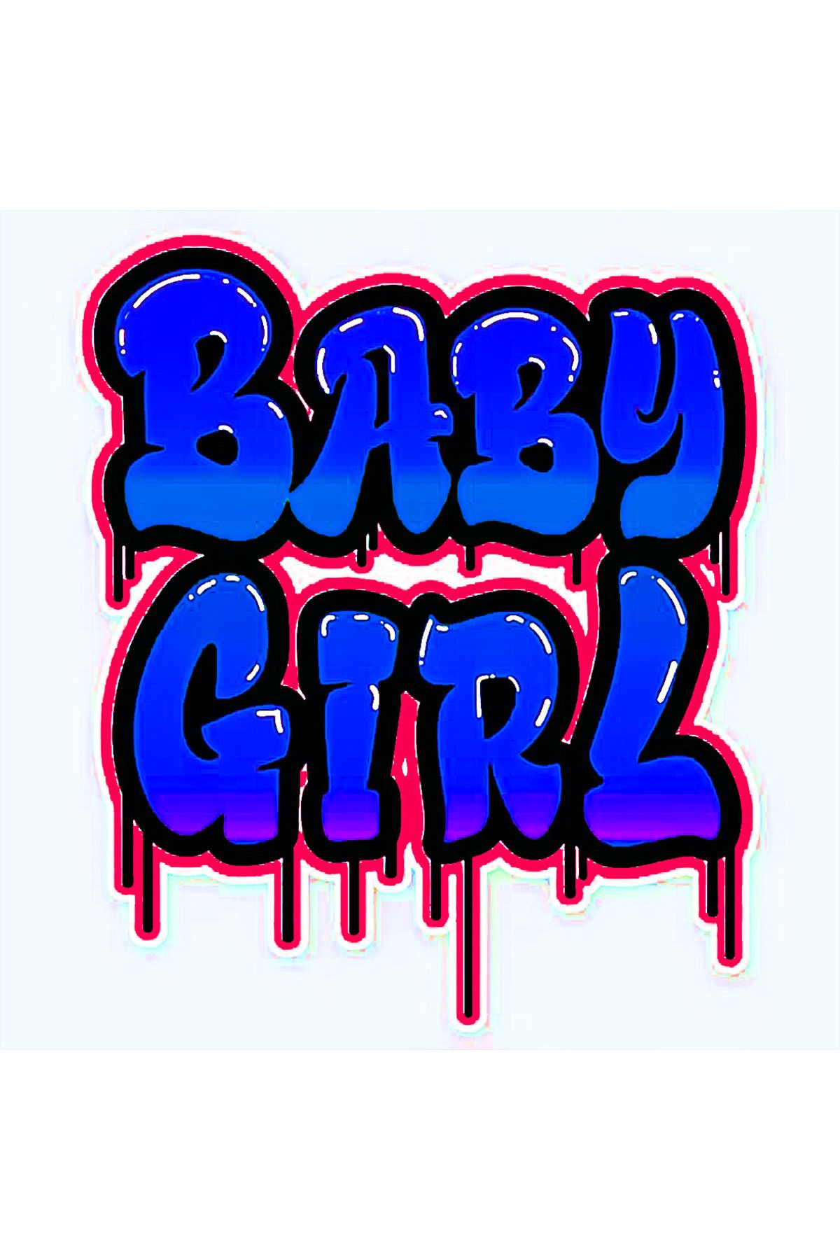 Docima Motosiklet Sticker BABY GRİL