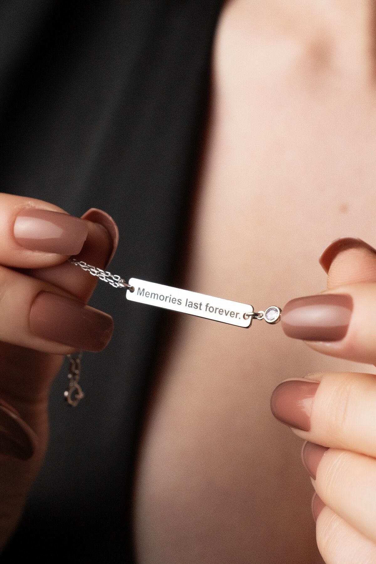 TigerxlJewellery 925 Ayar Gümüş Kişiye Özel Kazımalı Harf Charm Bileklik – Özgün Tasarım