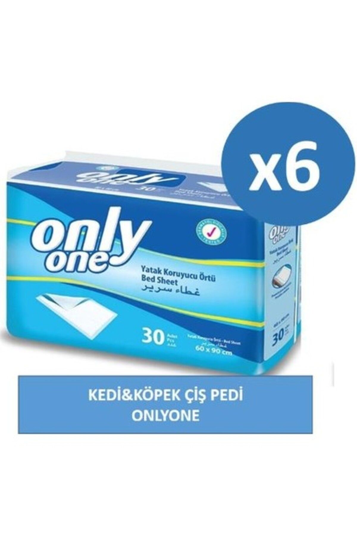 ONLYONE Kedi & Köpek Çiş Pedi 180 Adet Ekonomik Paket