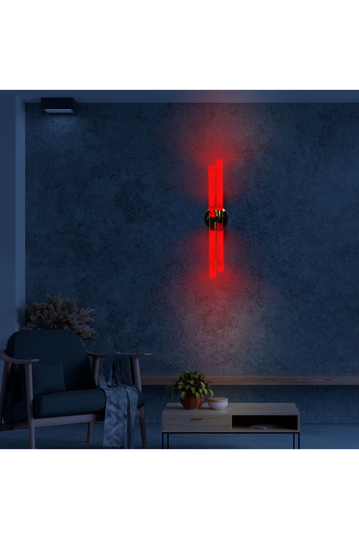 BACKHOME Bh Bubblelight Dubble Şık Ve Zarif Modern Led Duvar Aplik Rgb Gold Pilli Kumandalı