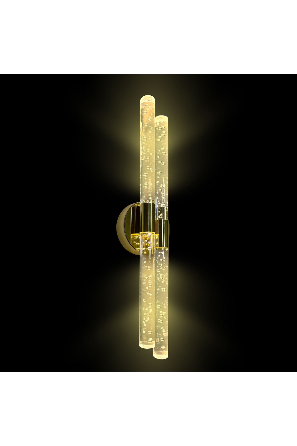 BACKHOME Bh Bubblelight Dubble Şık Ve Zarif Modern Led Duvar Aplik Gold Elektrikli Kumandalı