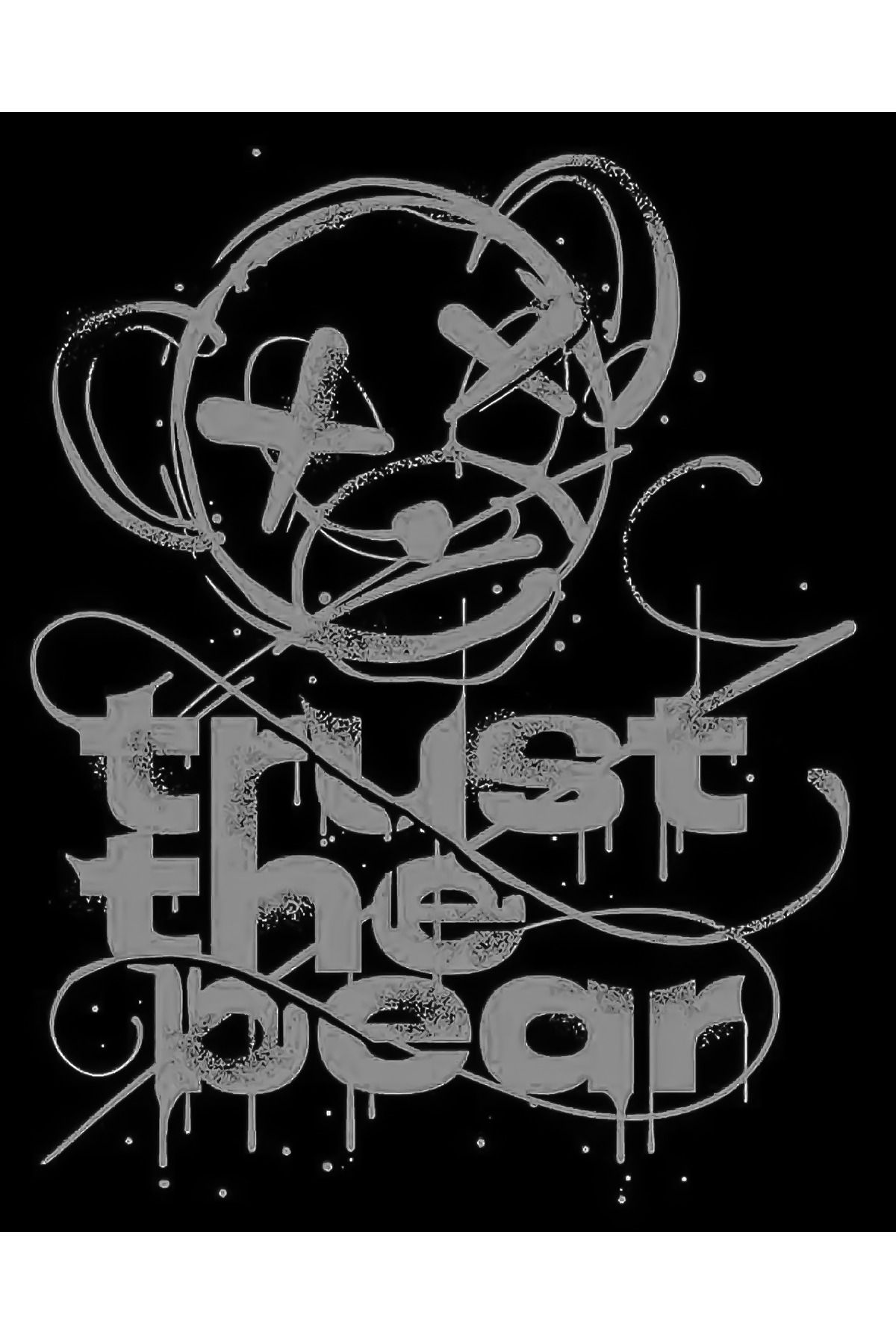 Docima Motosikler Sticker Trush The Bear
