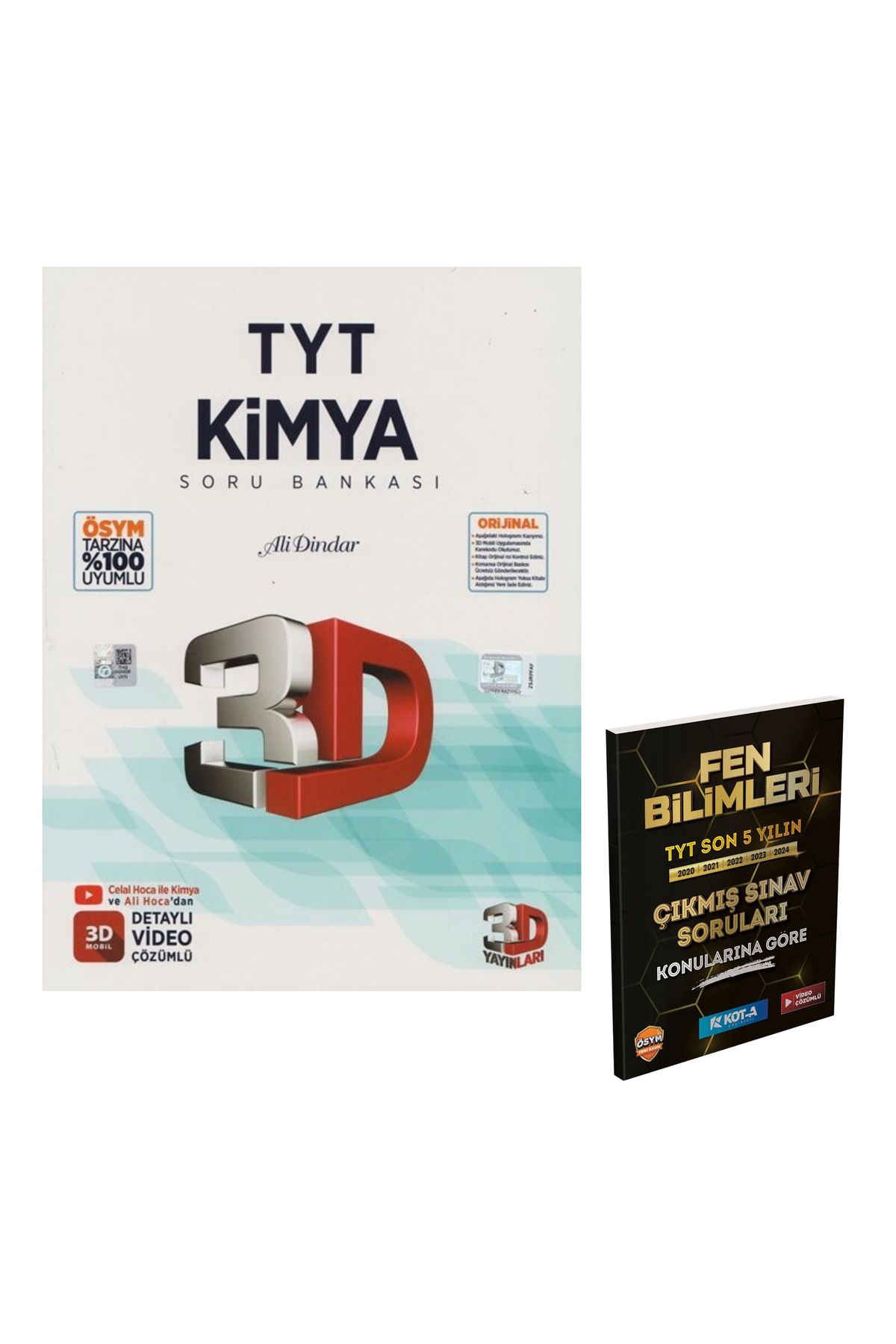 3D Yayınları 3D Yayınları TYT Kimya Soru Bankası + Hediye