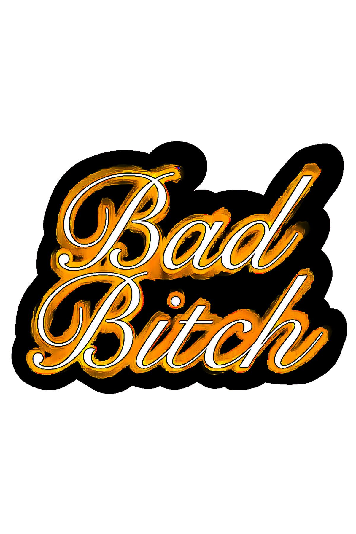 Docima Motosikler Sticker Bad Bıtch Uyumlu