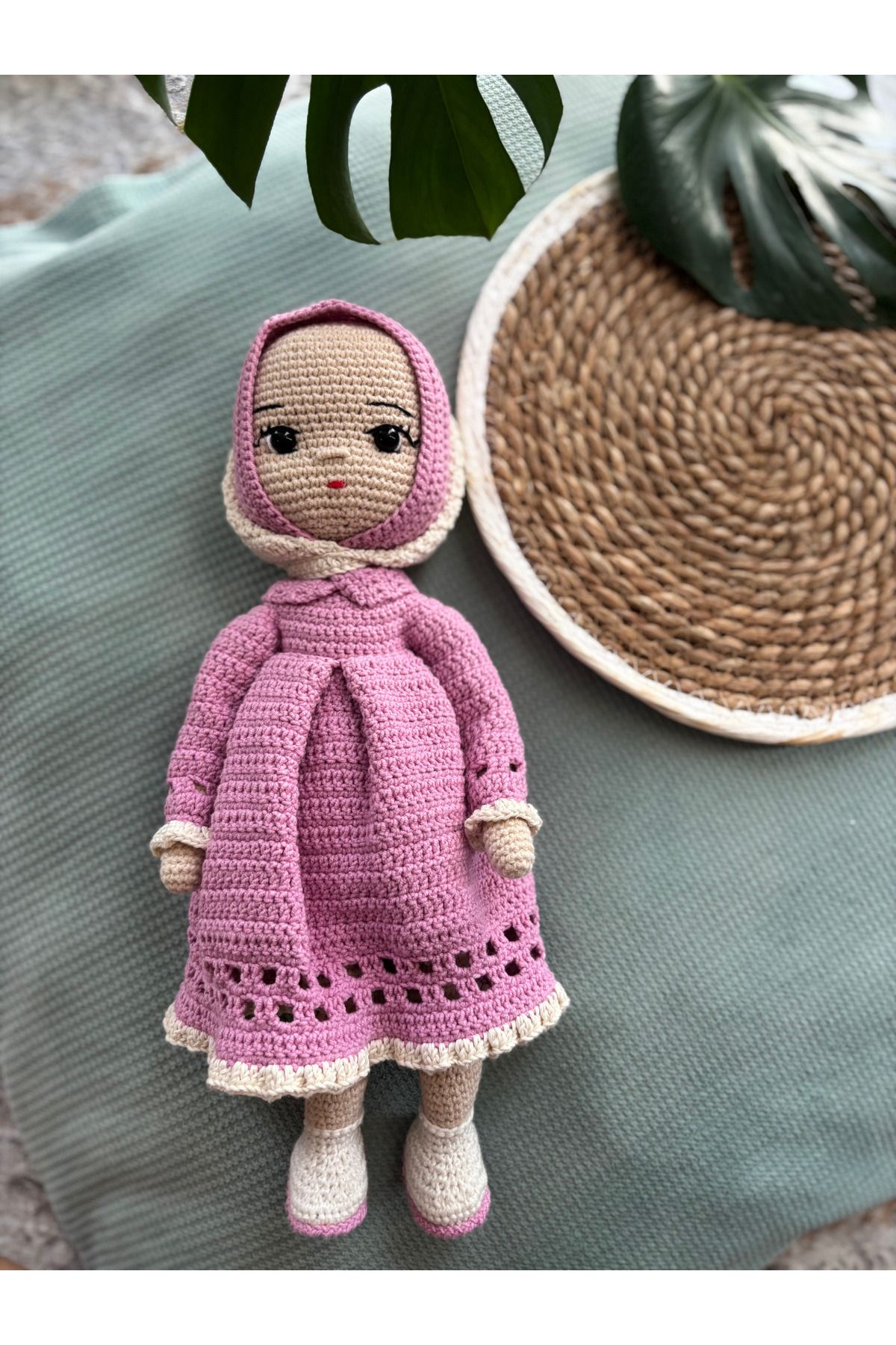 Aia&Co Amigurumi Sevimli Bebek Organik Oyuncak