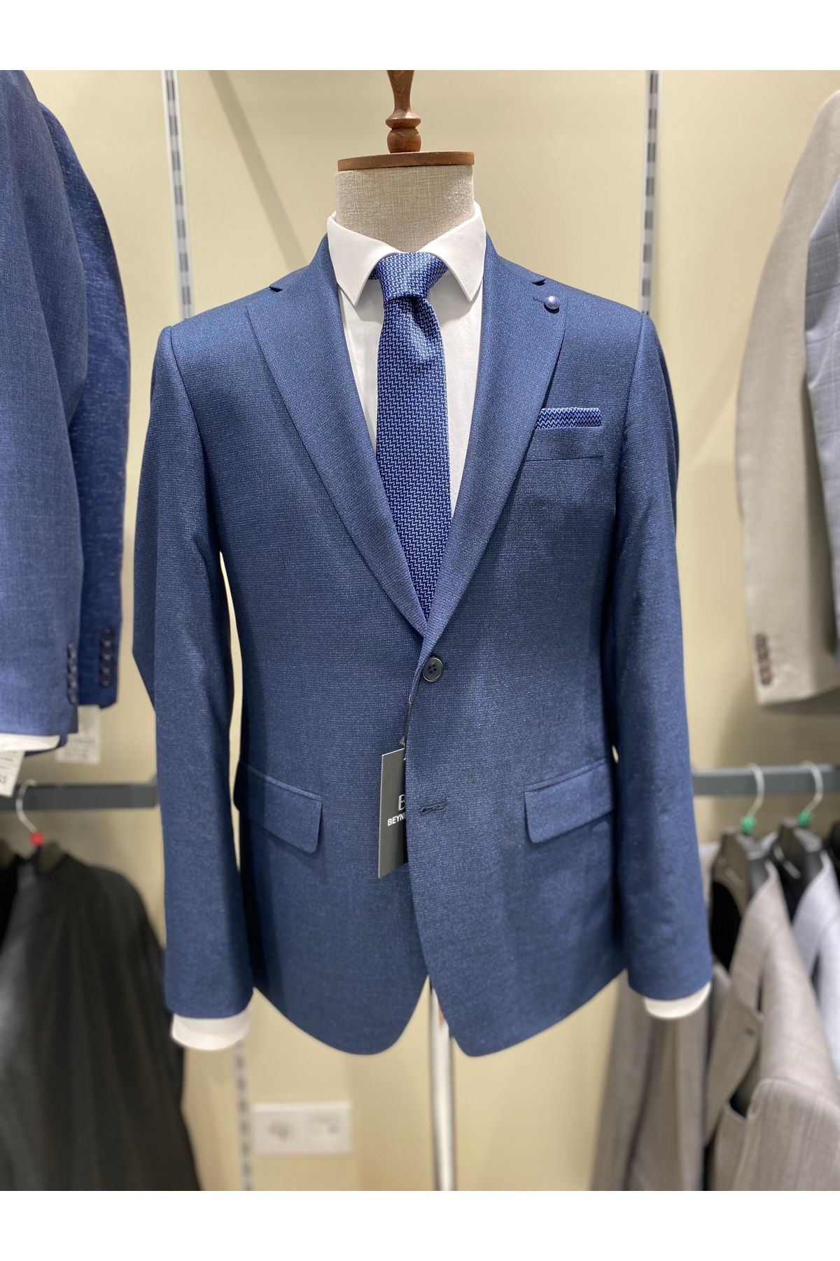 BAYNESS Erkek Klasik Regular Fit Takım Elbise