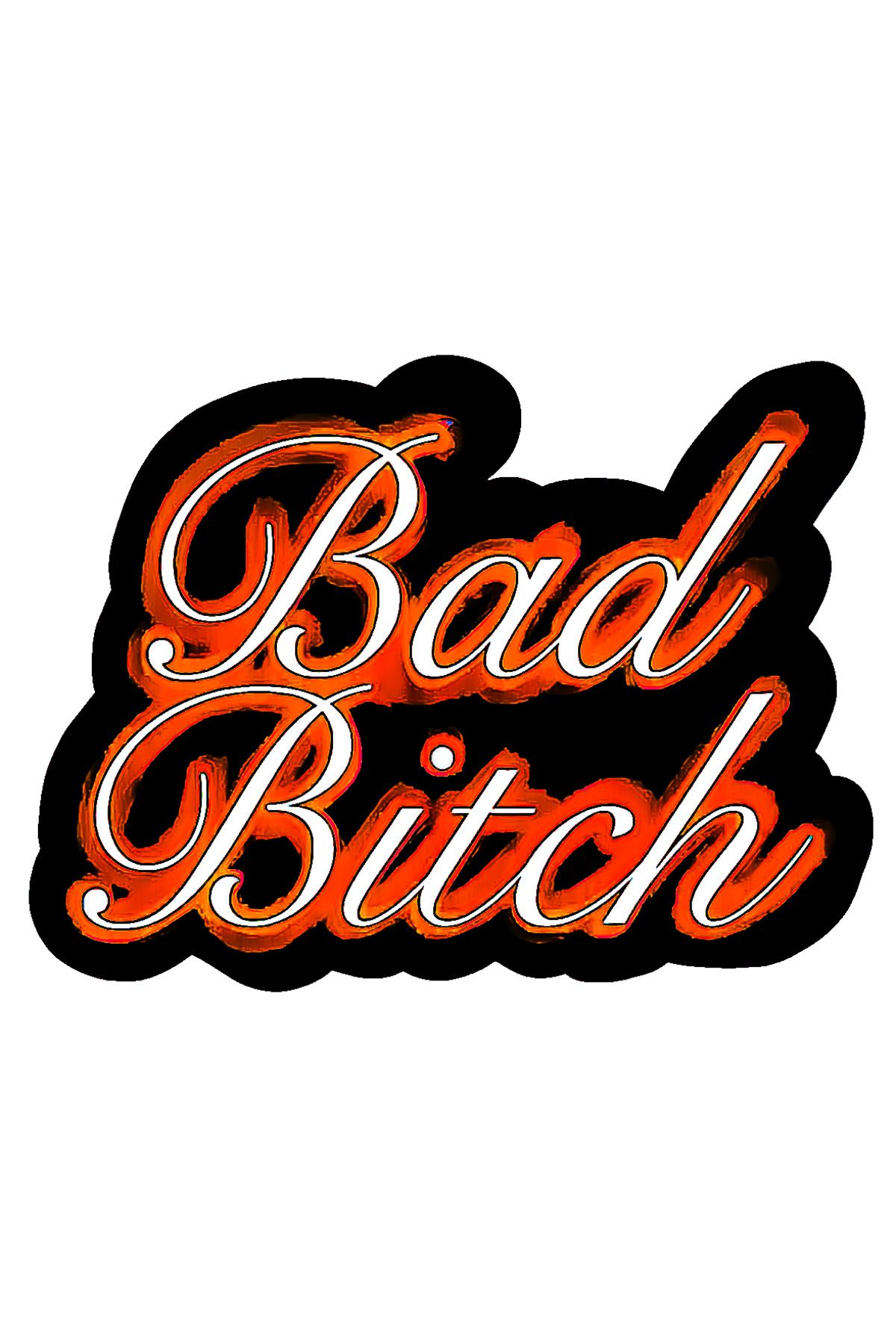 Docima Motosikler Sticker Bad