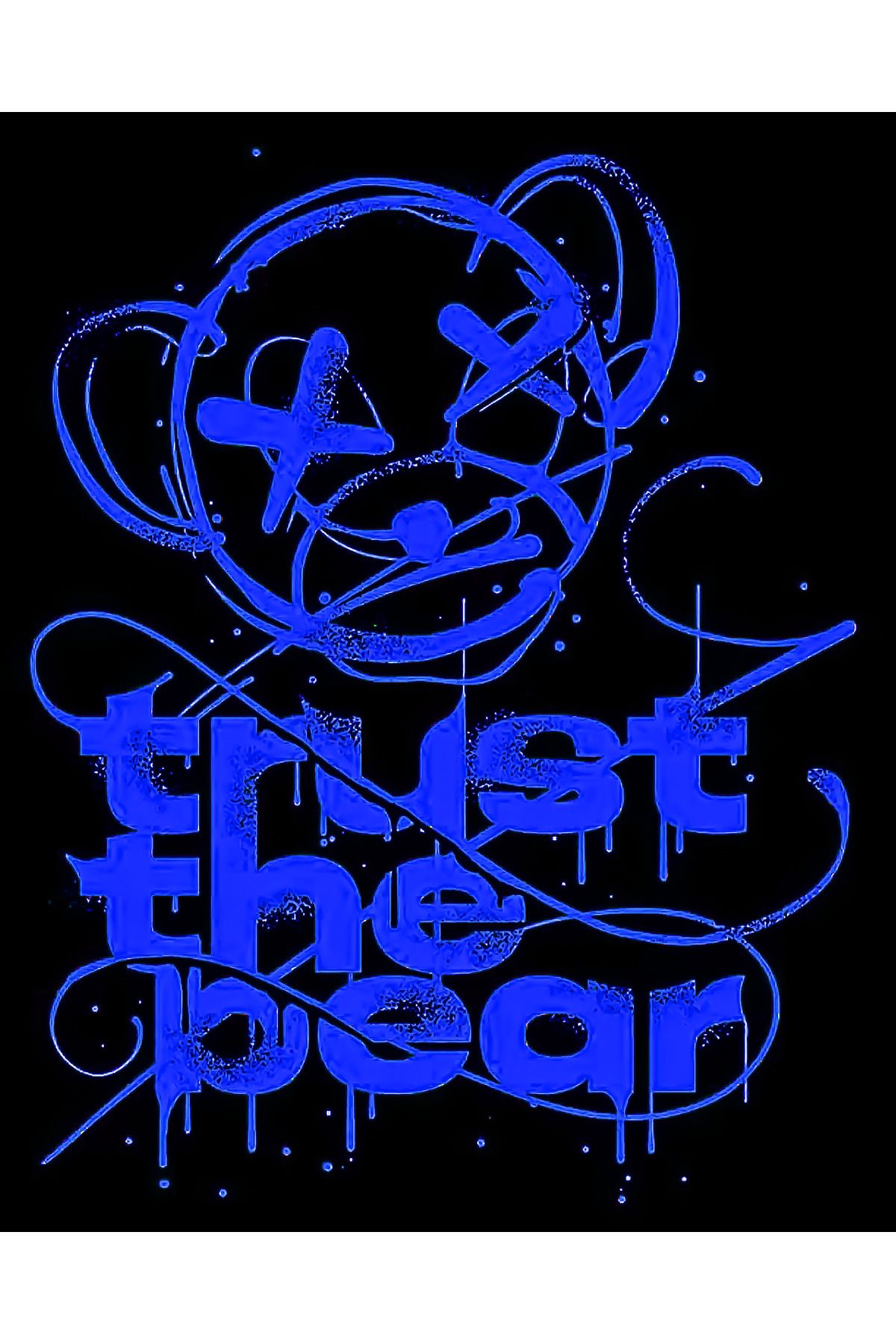 Docima Motosikler Sticker Trush The Bear