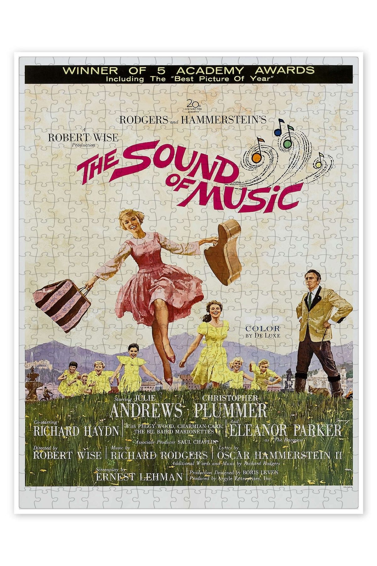 Jeronkarji The Sound of Music 500 Parça Puzzle Yapboz Klasik Film Temalı