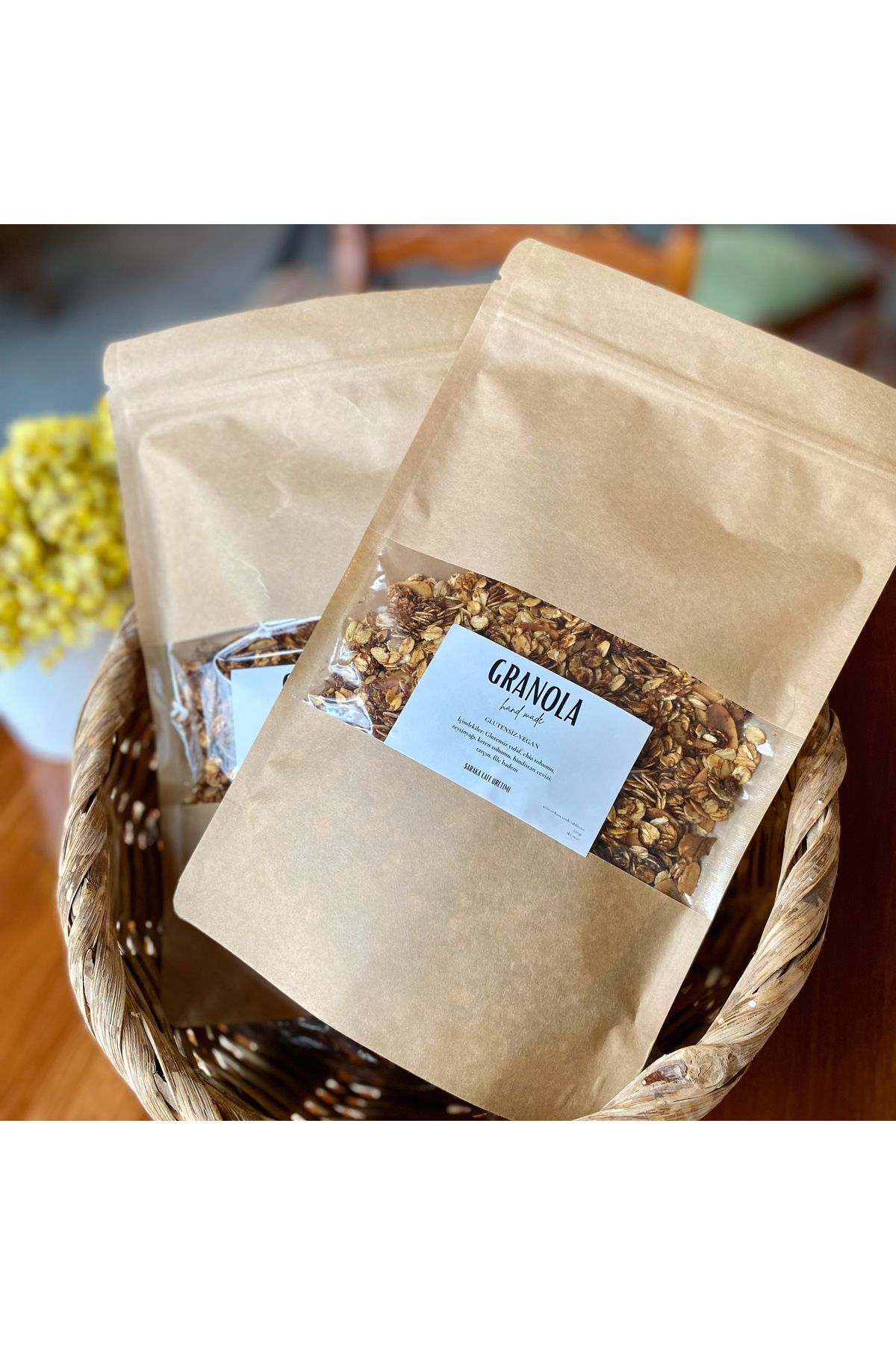 Granola Glutensiz-Vegan El Yapımı Granola