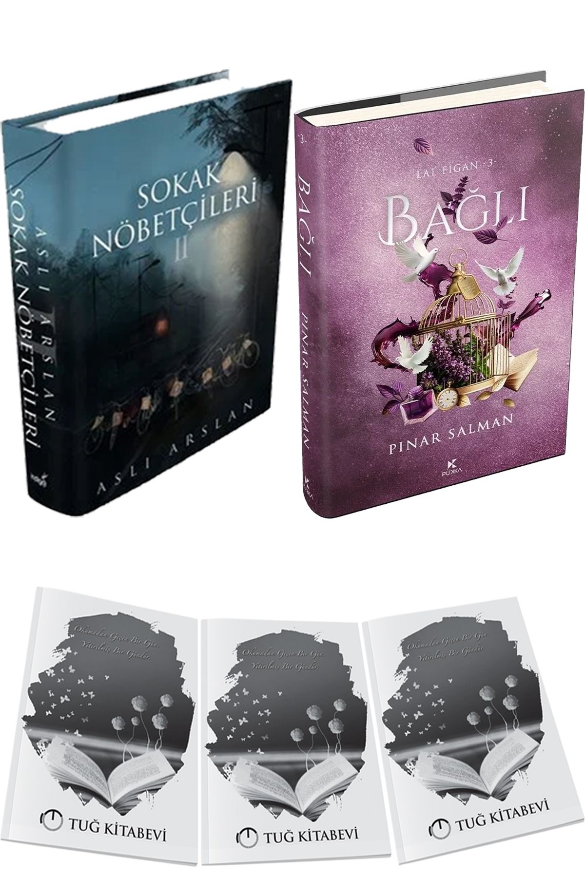 İndigo Kitap Sokak Nöbetçileri 2 Ciltli ve Lal Figan 3 Bağlı Ciltli + Hediyeli