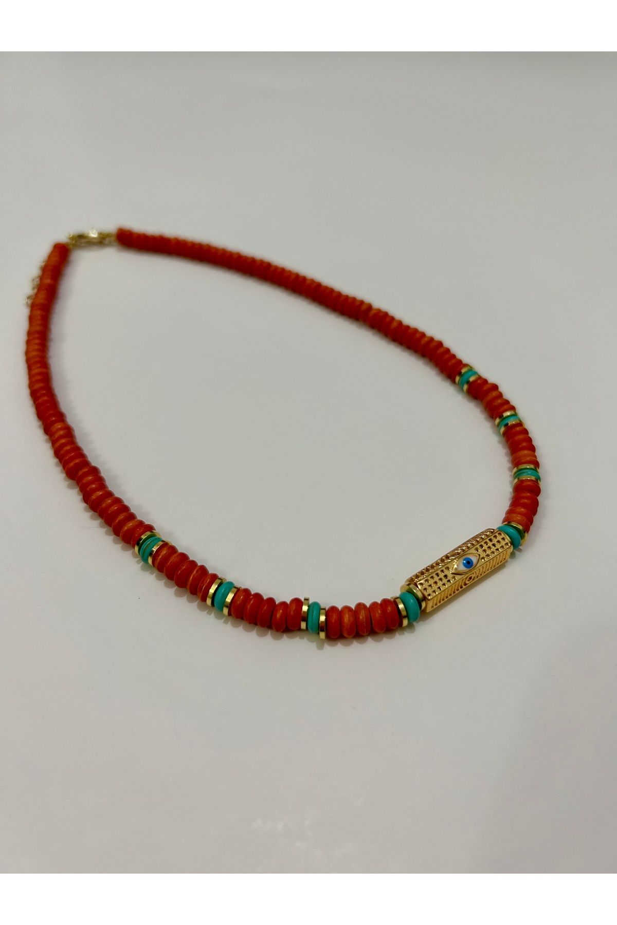 ayoljewelry Vintage Mercan Kolye