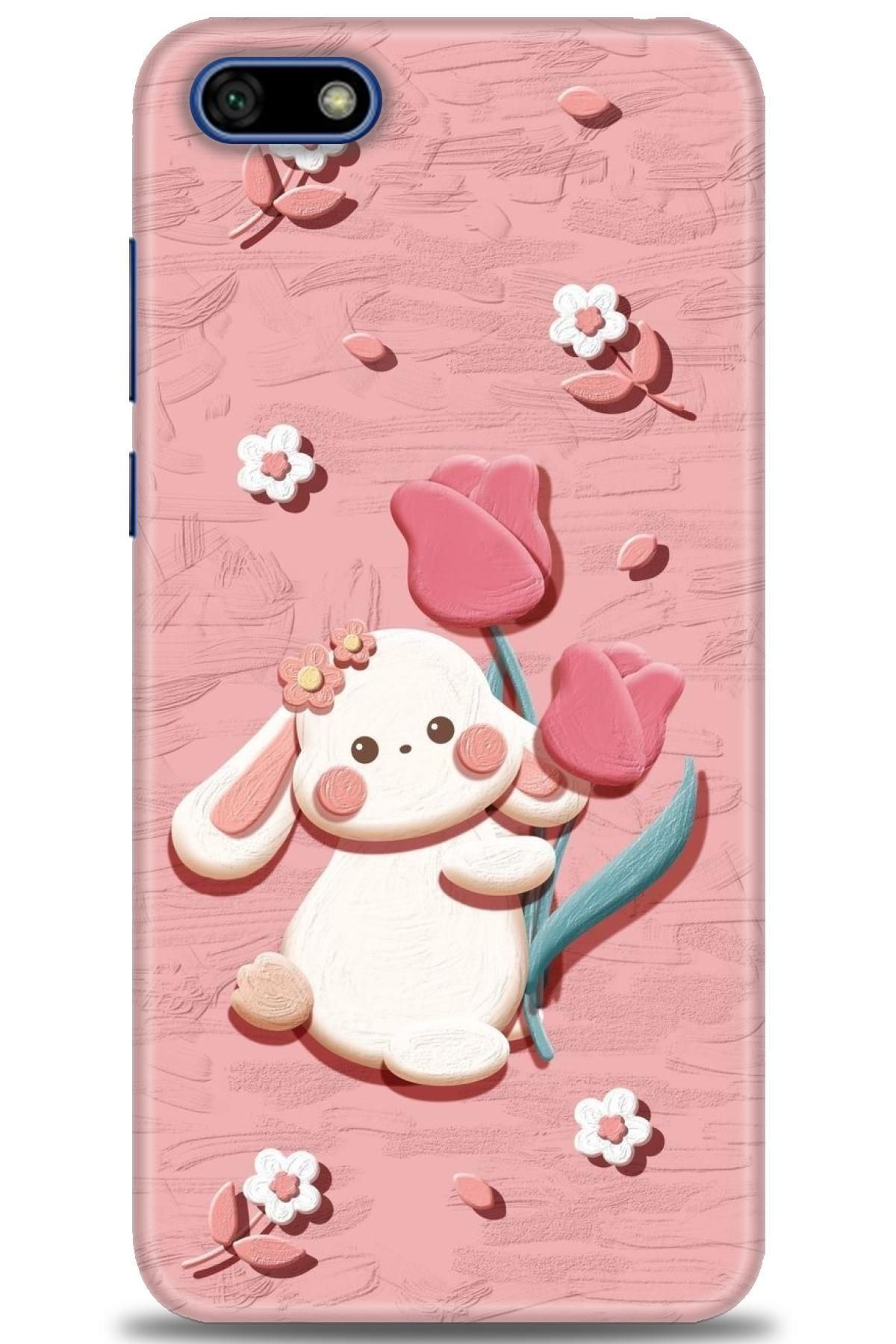 CooperTech Huawei Y5 2018 İle Uyumlu HD Baskılı Silikon Kılıf - ÖzelSeri Huawei - 64
