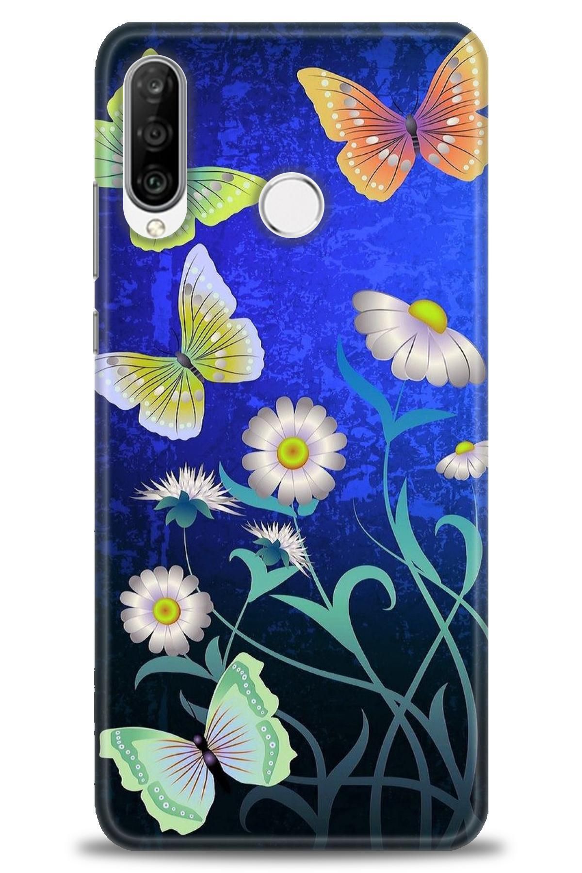 CooperTech Huawei P30 Lite İle Uyumlu HD Baskılı Silikon Kılıf - ÖzelSeri Huawei - 628