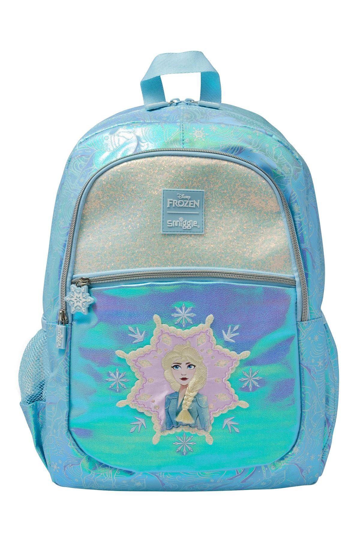SMIGGLE Frozen Suni Deri Nakışlı Klasik Sırt Çantası 17,8 L