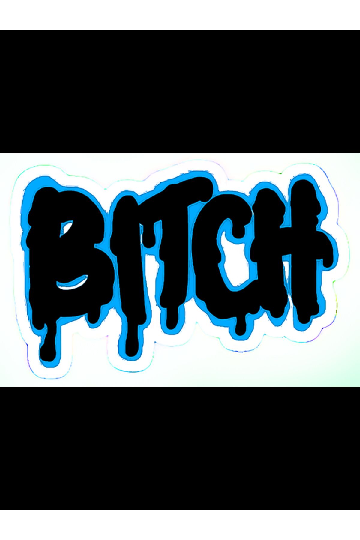 Docima Motosikler sticker BITCH