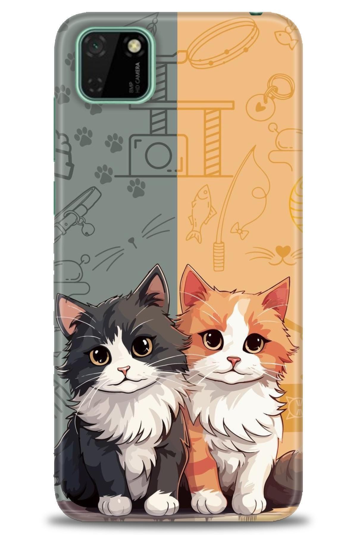 CooperTech Huawei Y5P İle Uyumlu HD Baskılı Silikon Kılıf - ÖzelSeri Huawei - 647