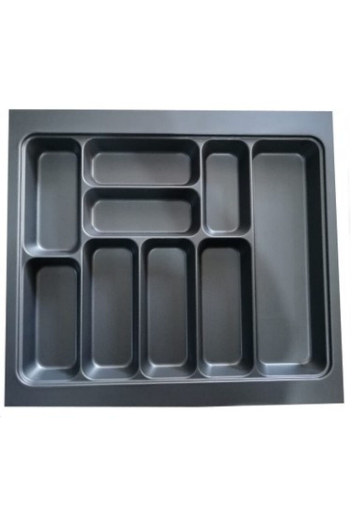 abnturk 55 × 45 9 Gözlü Antrasit Kaşıklık