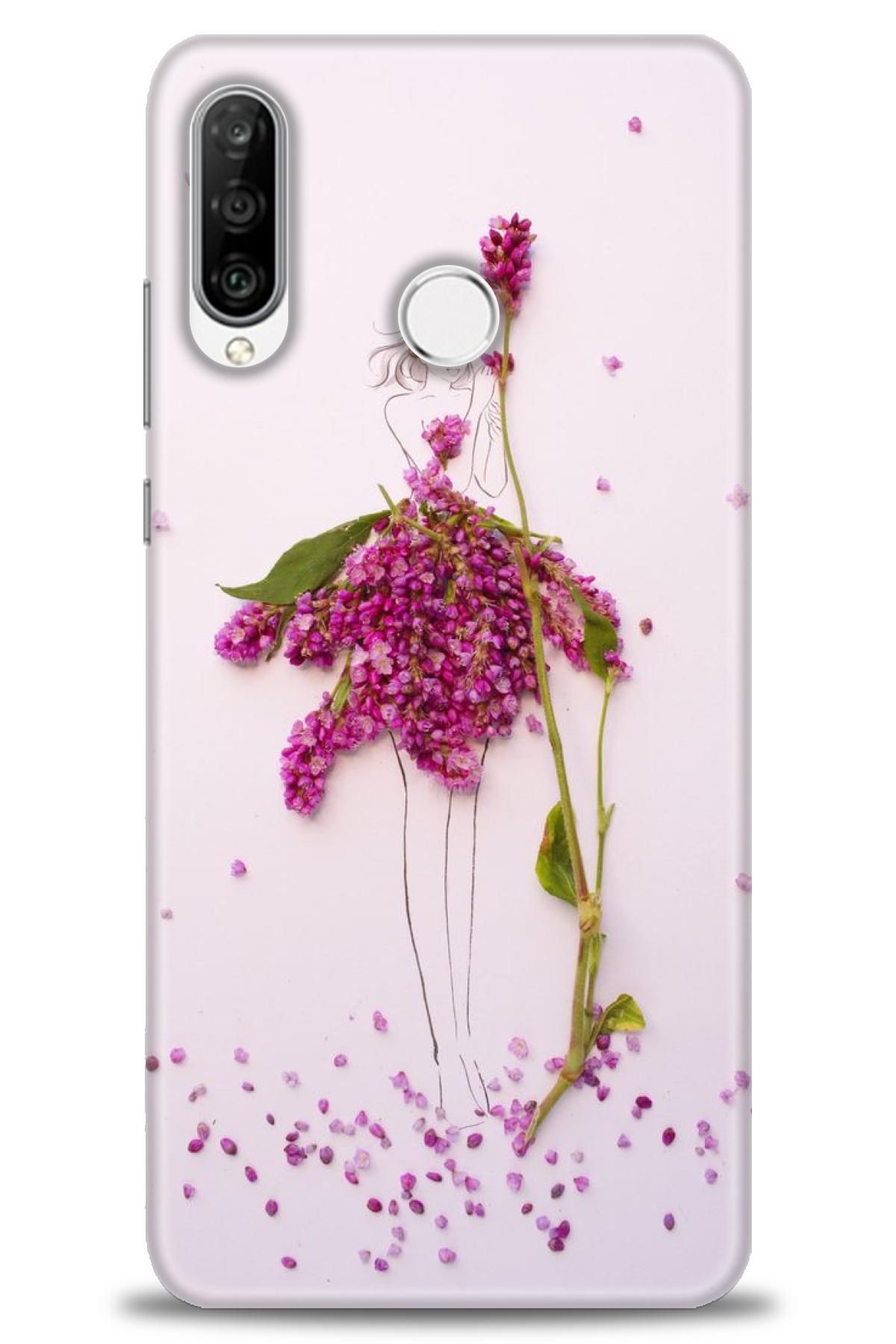 CooperTech Huawei P30 Lite İle Uyumlu HD Baskılı Silikon Kılıf - ÖzelSeri Huawei - 736