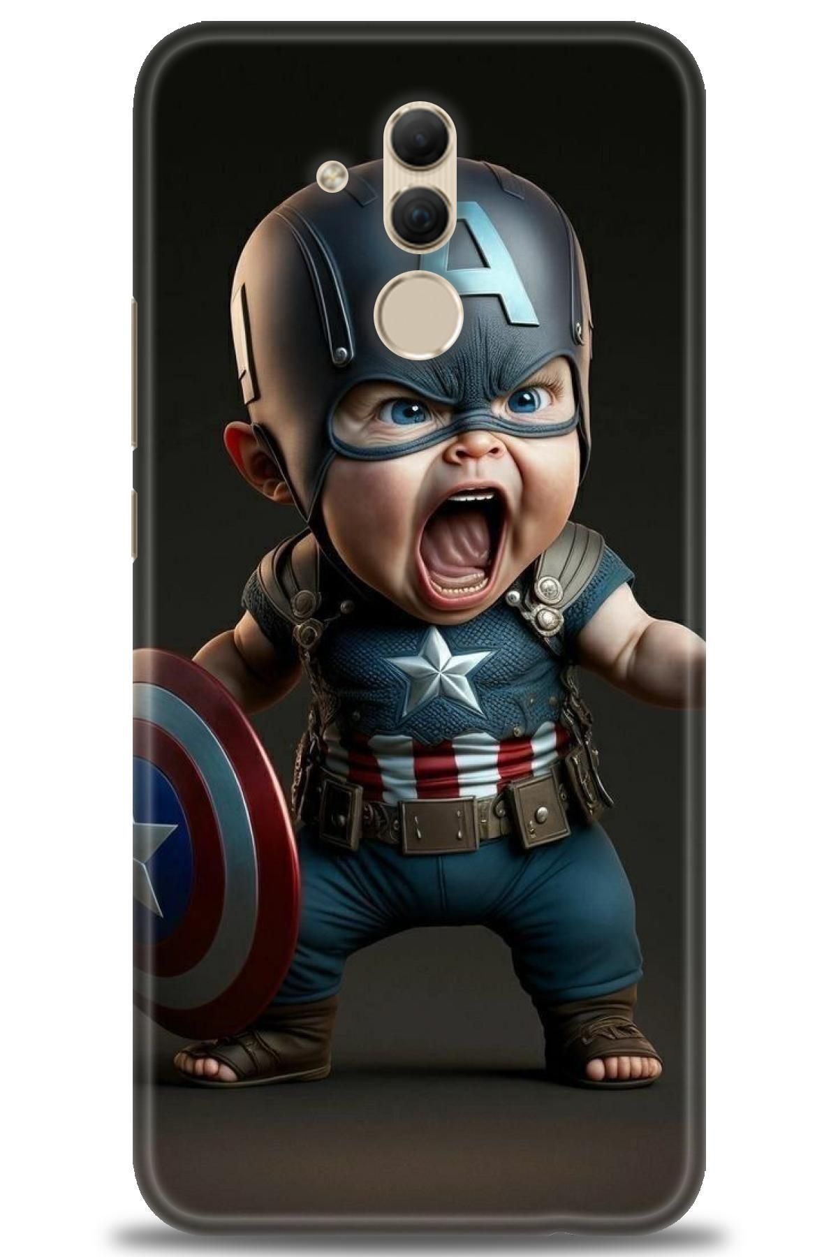 CooperTech Huawei Mate 20 Lite İle Uyumlu HD Baskılı Silikon Kılıf - ÖzelSeri Huawei - 997