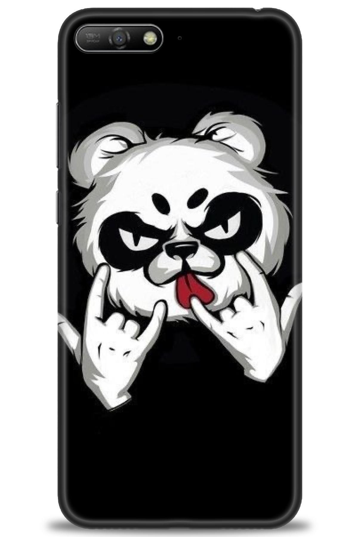 CooperTech Huawei Y6 2018 İle Uyumlu HD Baskılı Silikon Kılıf - ÖzelSeri Huawei - 634