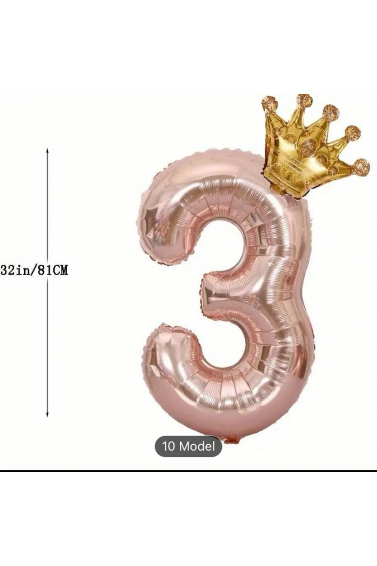 KARNAVAL DÜNYASI 3 YAŞ TAÇ İLE FOLYO BALON