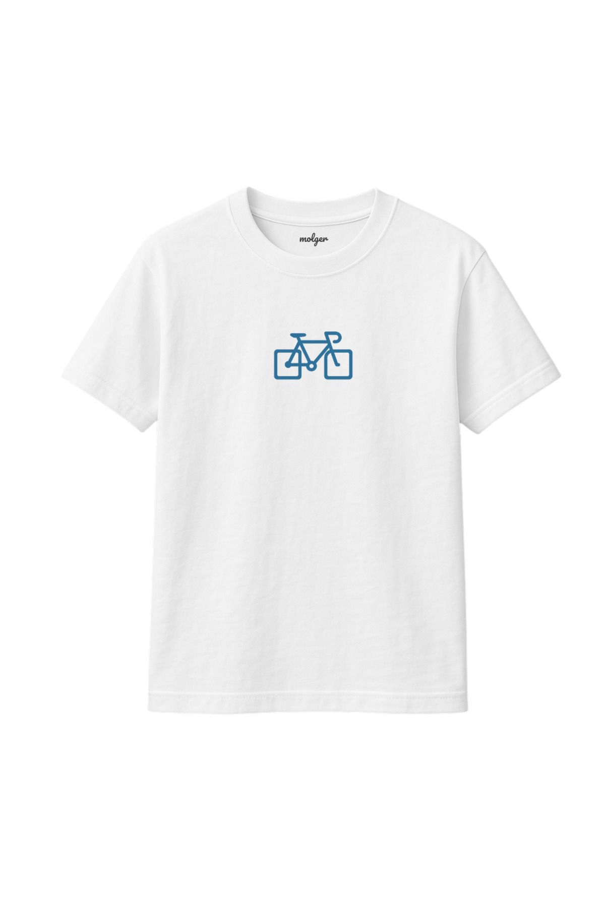 molger Foursquare Bike %100 Pamuk Regular Fit T-Shirt