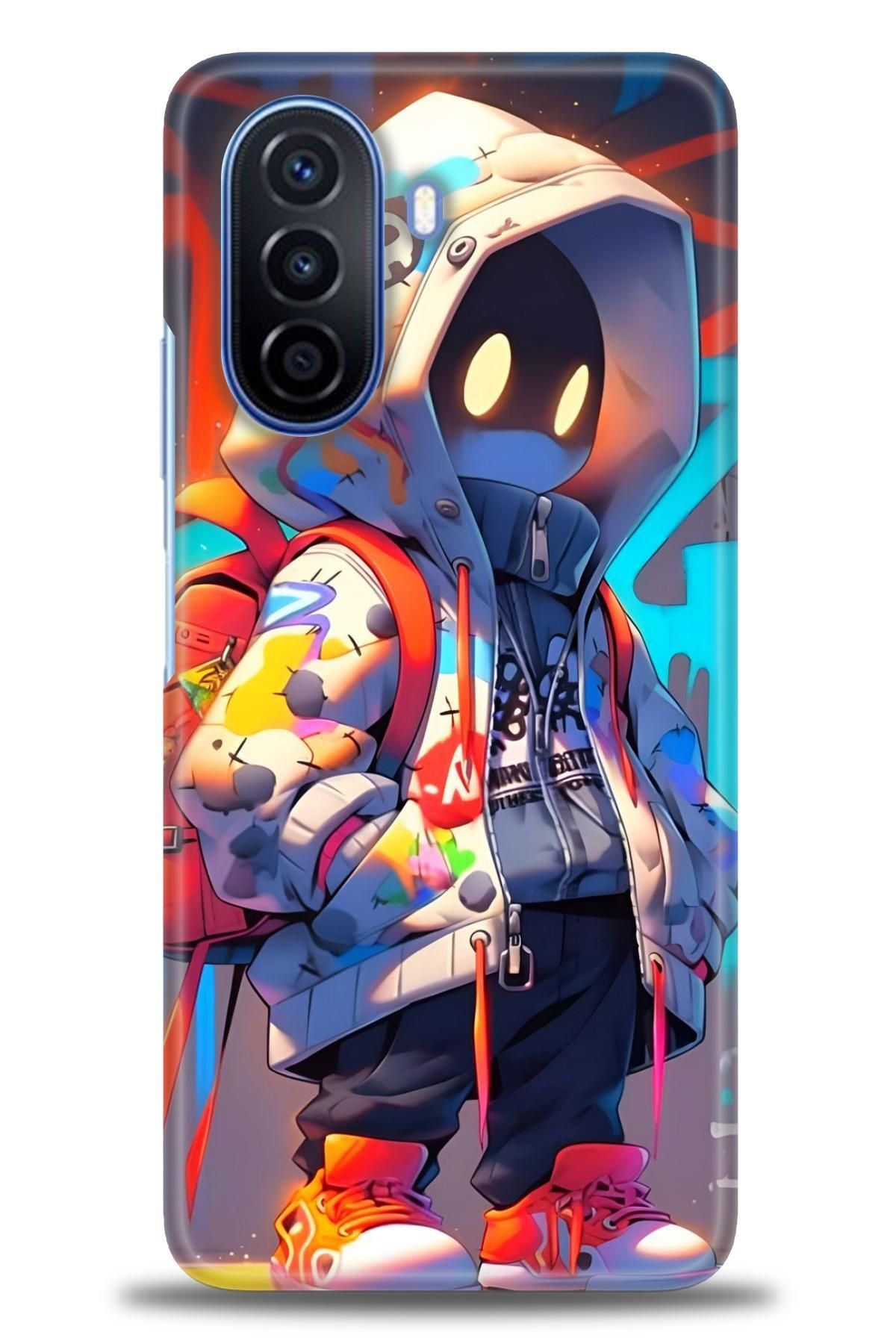 CooperTech Huawei Nova Y70 İle Uyumlu HD Baskılı Silikon Kılıf - ÖzelSeri Huawei - 365
