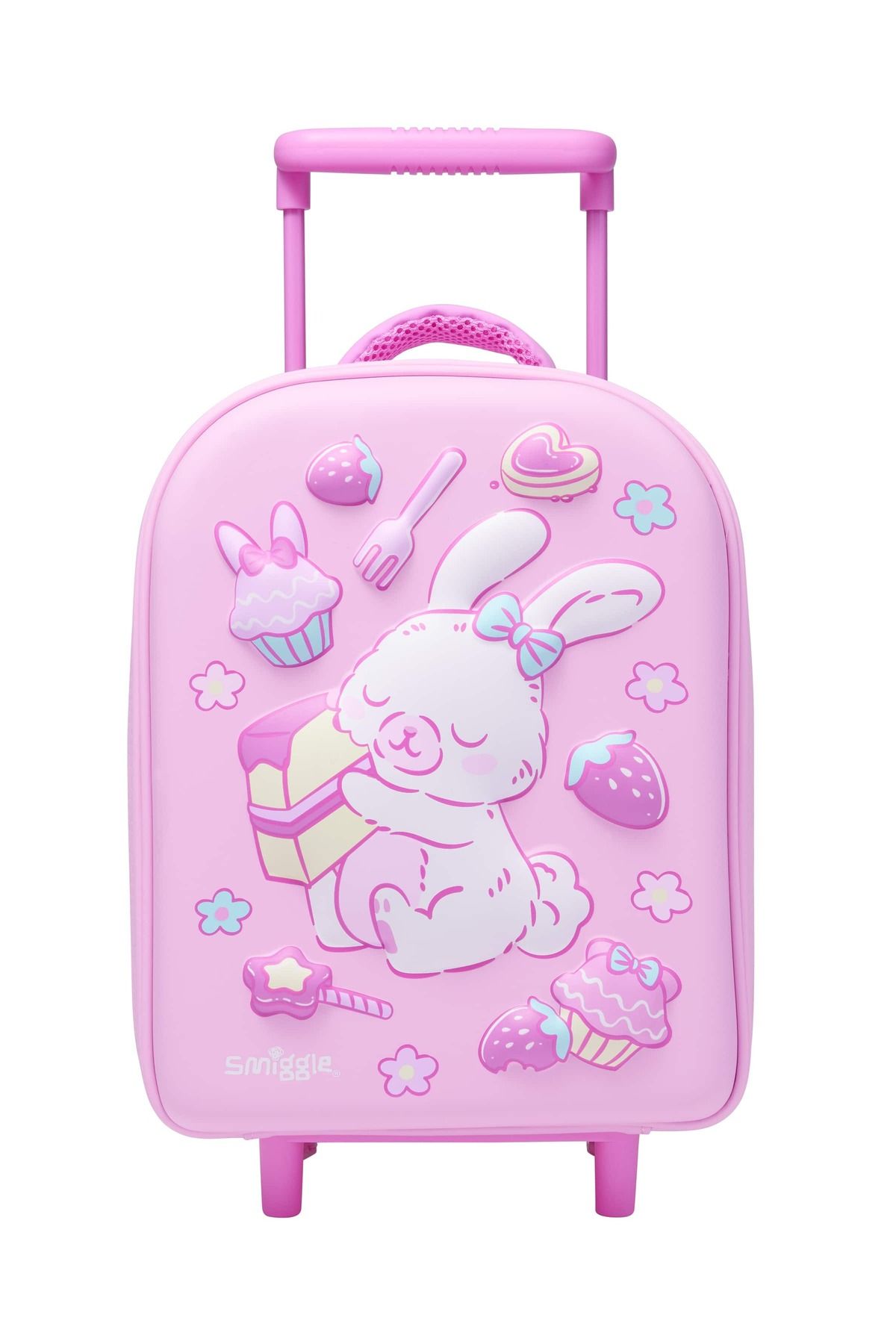 SMIGGLE Tekerlekli Tavşan Detaylı Kreş ve İlkokul Boy Çanta