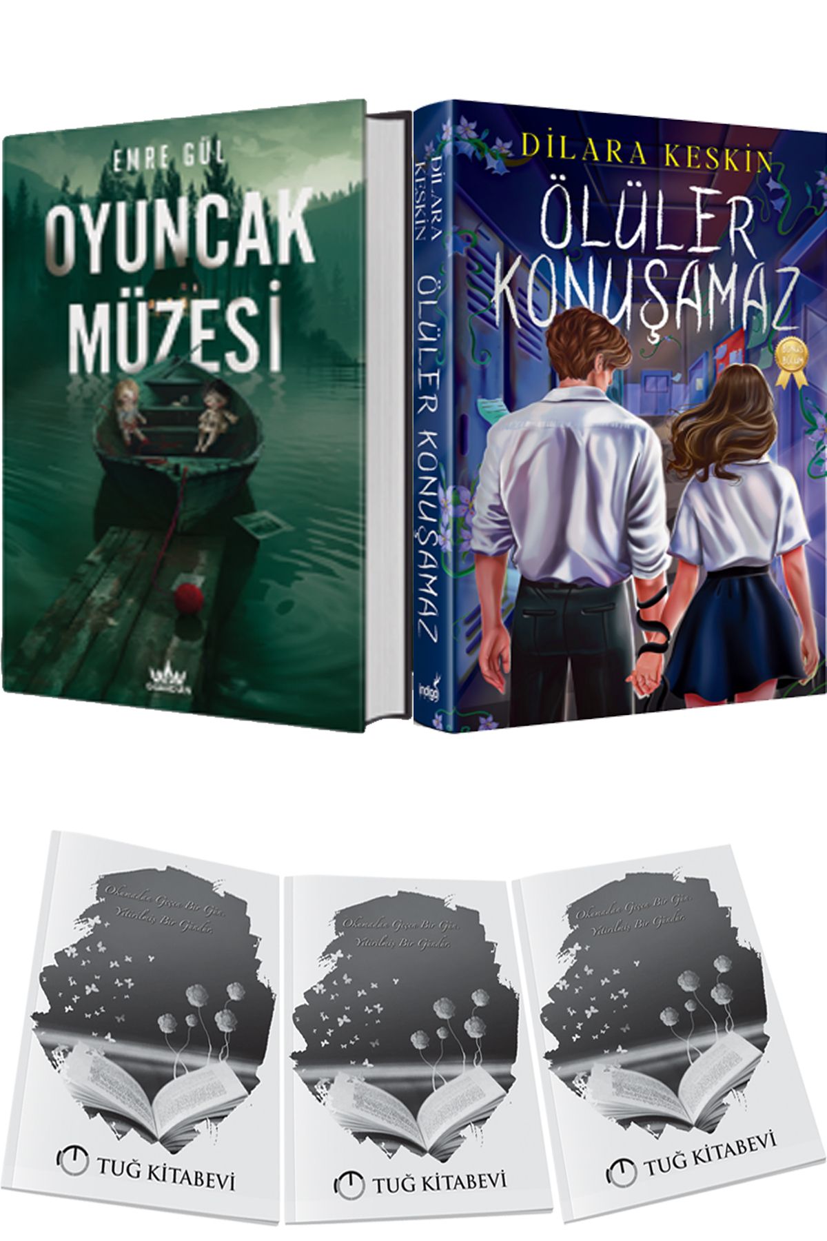 Ephesus Yayınları Oyuncak Müzesi Ciltli ve Ölüler Konuşamaz Yeni Ciltli + Hediyeli