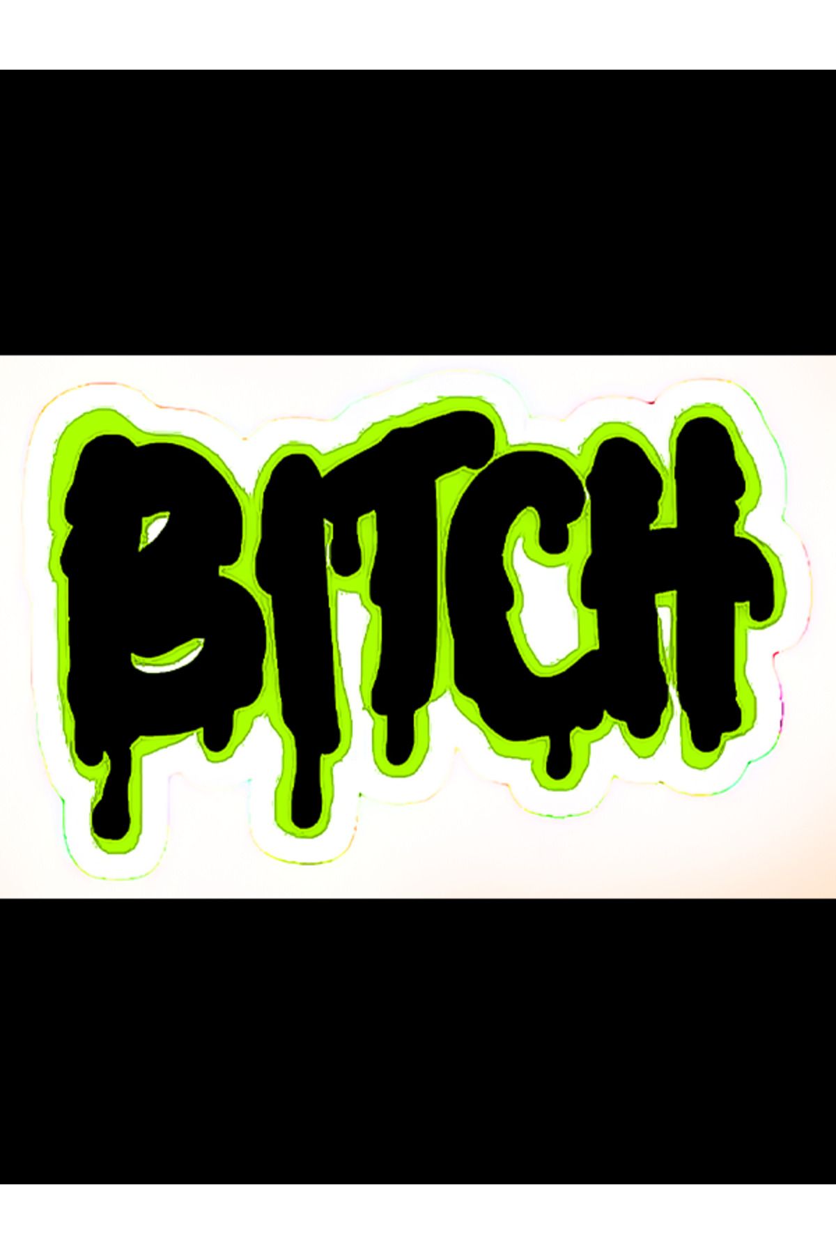 Docima Motosikler sticker BITCH