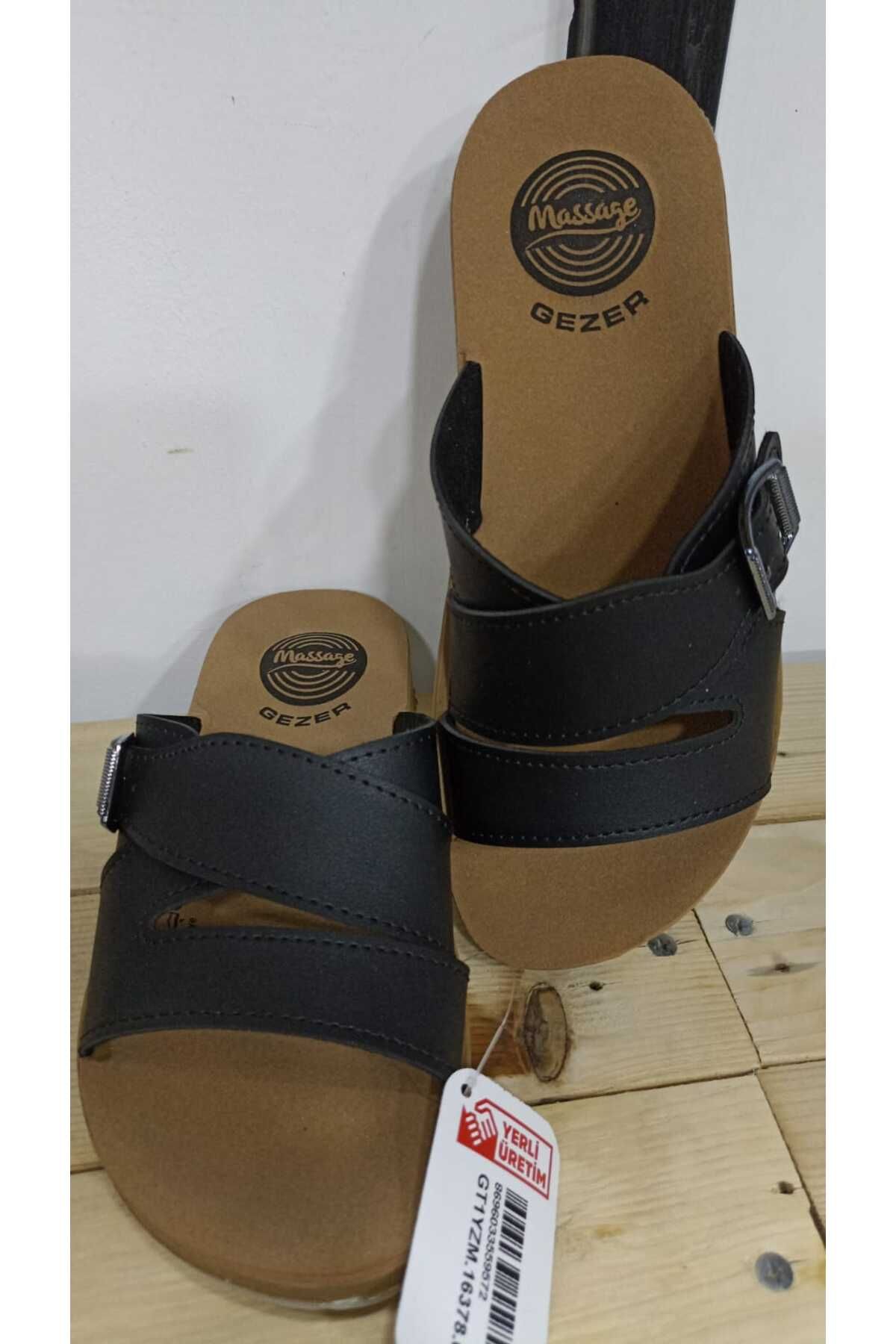 GEZER YENİ SEZON RAHAT TABAN ÇAPRAZ BAĞLI TEK TOKALI YAZLIK TERLİK
