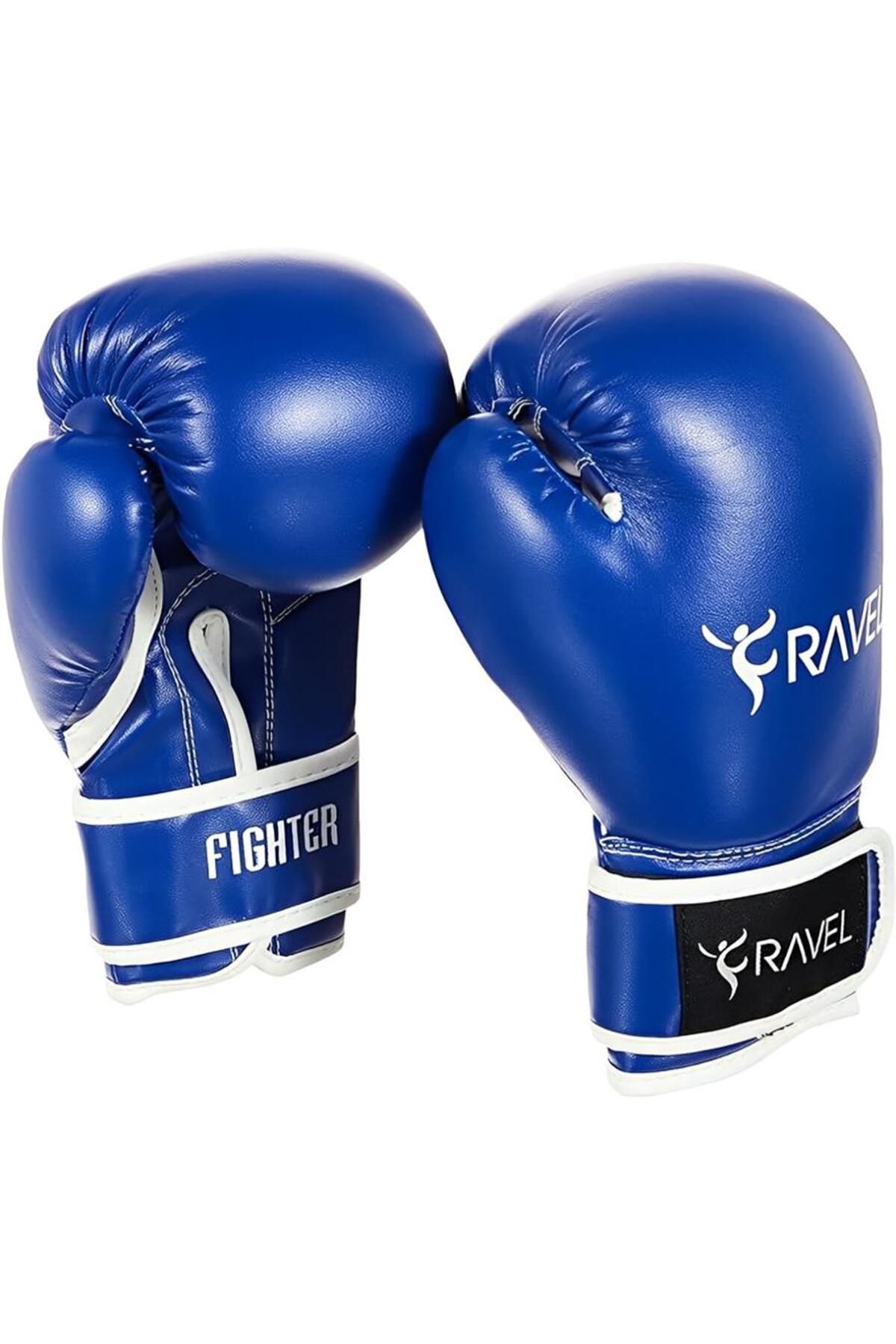 alsepeteavm Fıghter Boks Eldiveni Ravel Mavi 6 Oz
