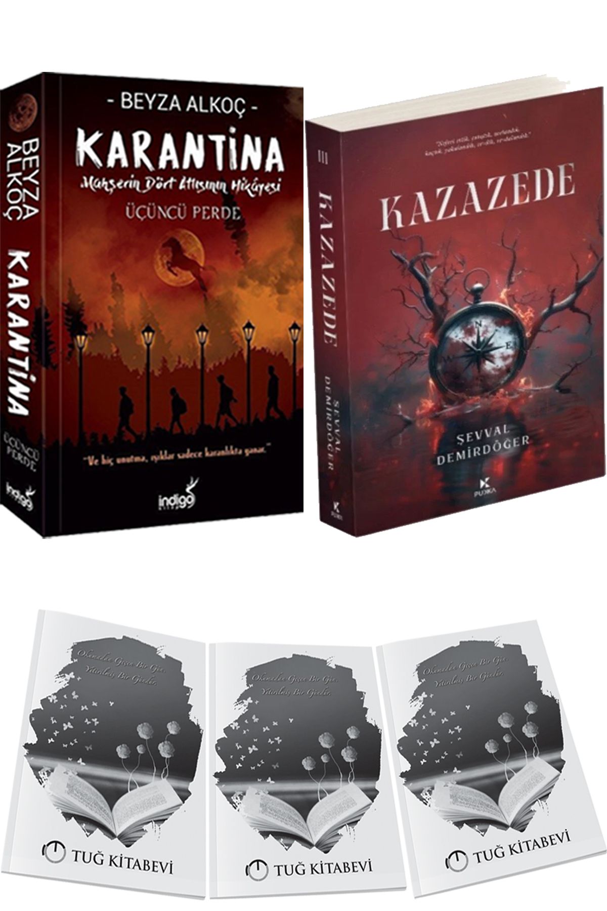 İndigo Kitap Karantina 3 Beyza Alkoç ve Kazazede 3 + Hediyeli