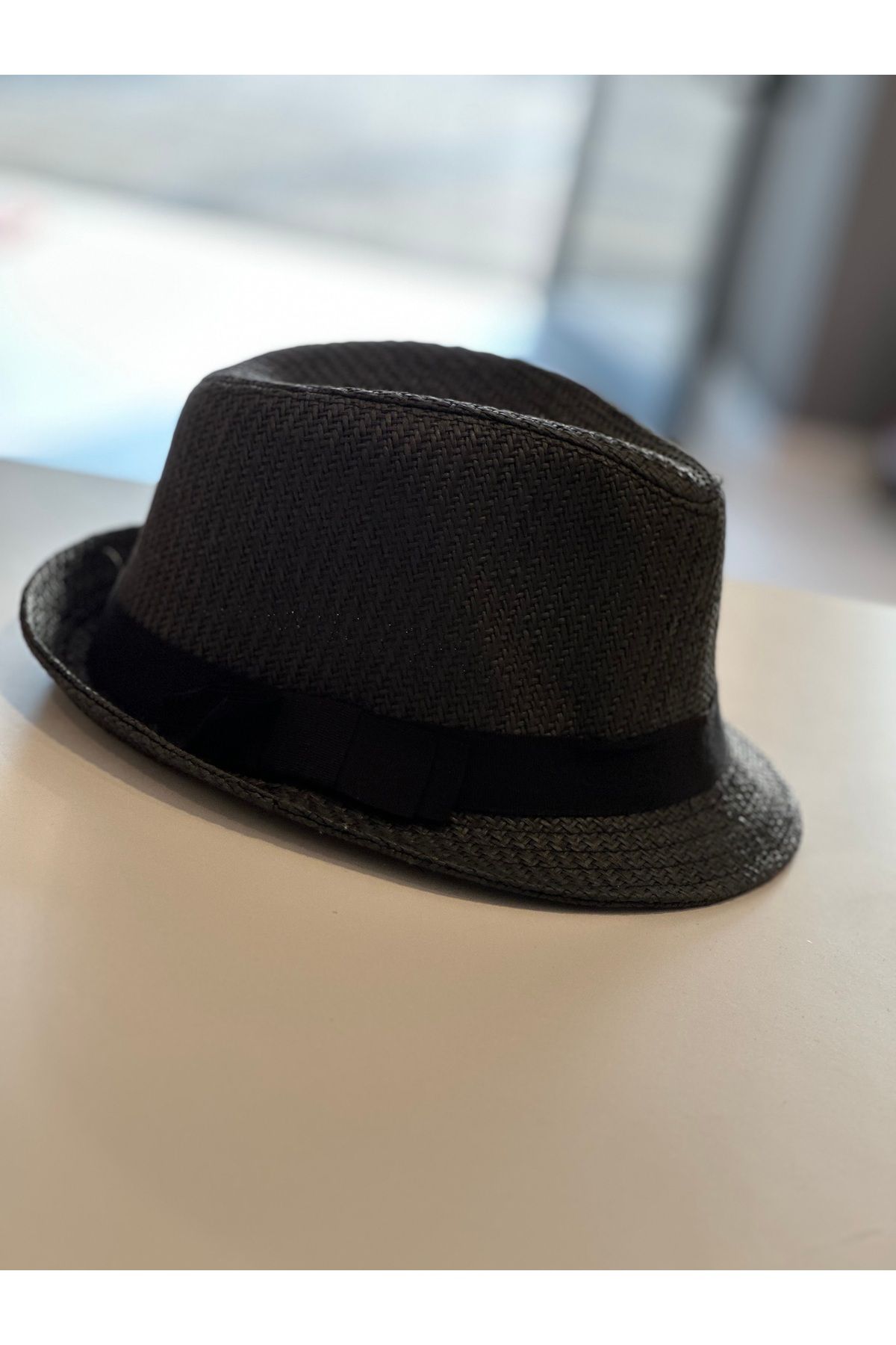Şapkacımadam Hasır Unisex Fötr Şapka