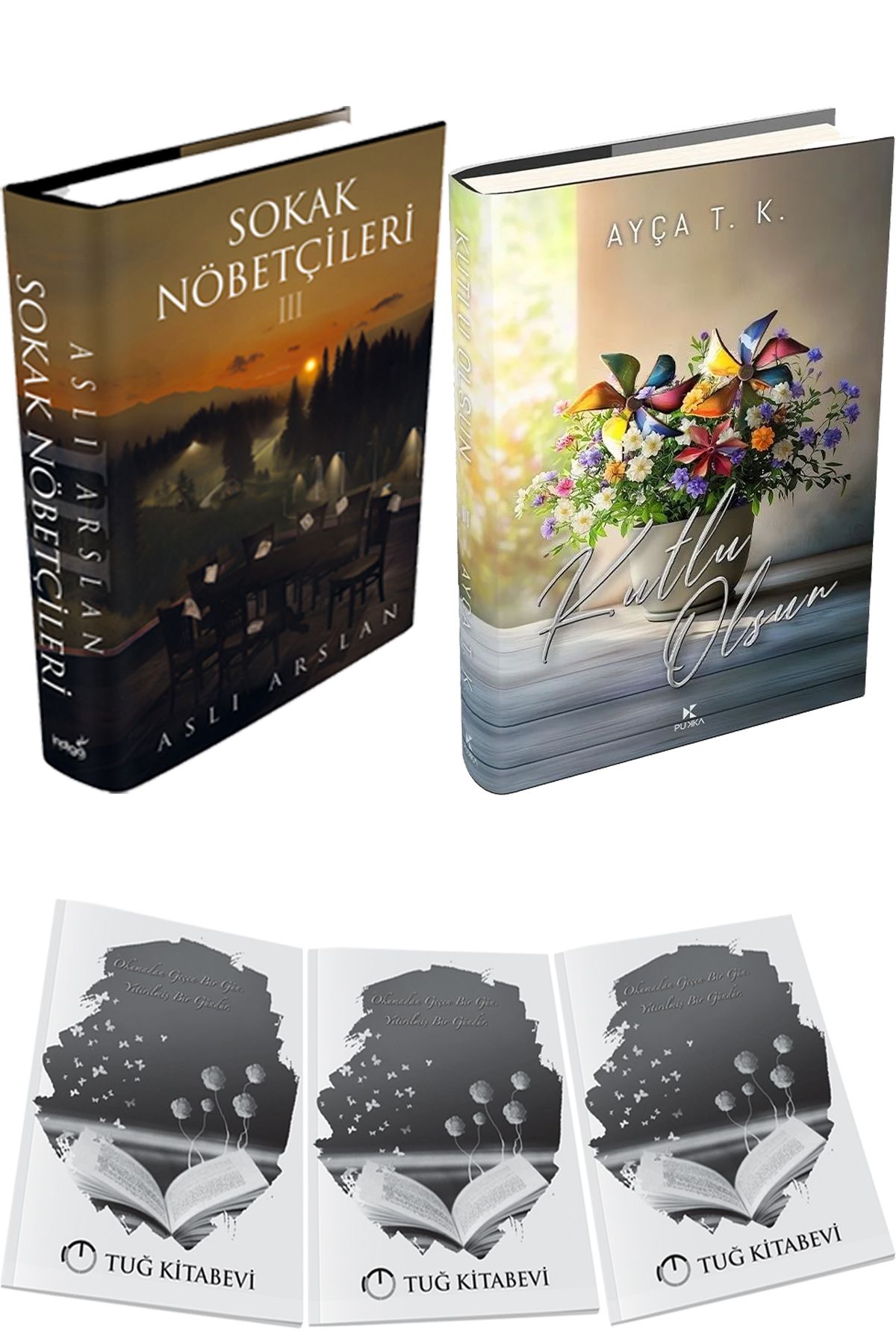 İndigo Kitap Sokak Nöbetçileri 3 Ciltli ve Kutlu Olsun 3 Ciltli + Hediyeli