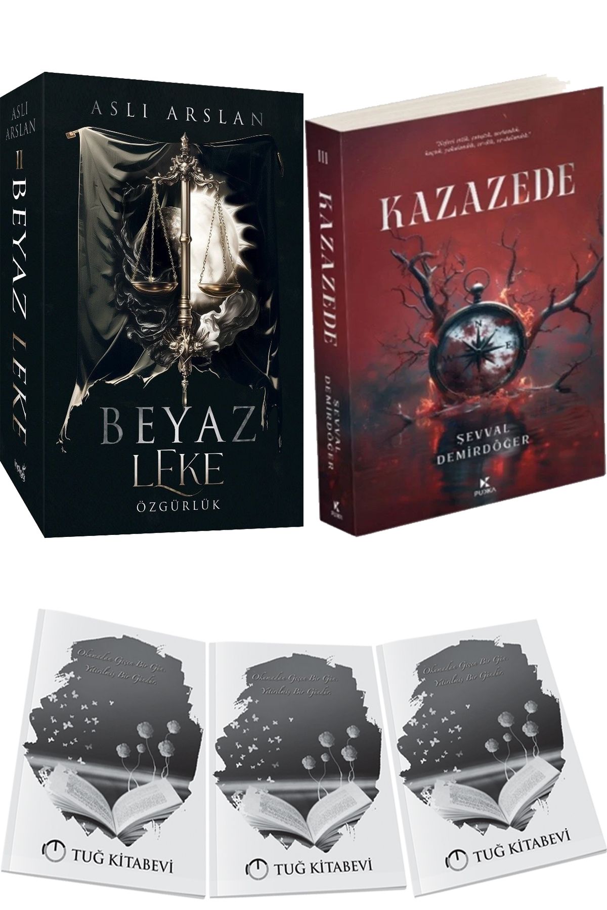 İndigo Kitap Beyaz Leke 2 Özgürlük Aslı Arslan ve Kazazede 3 + Hediyeli