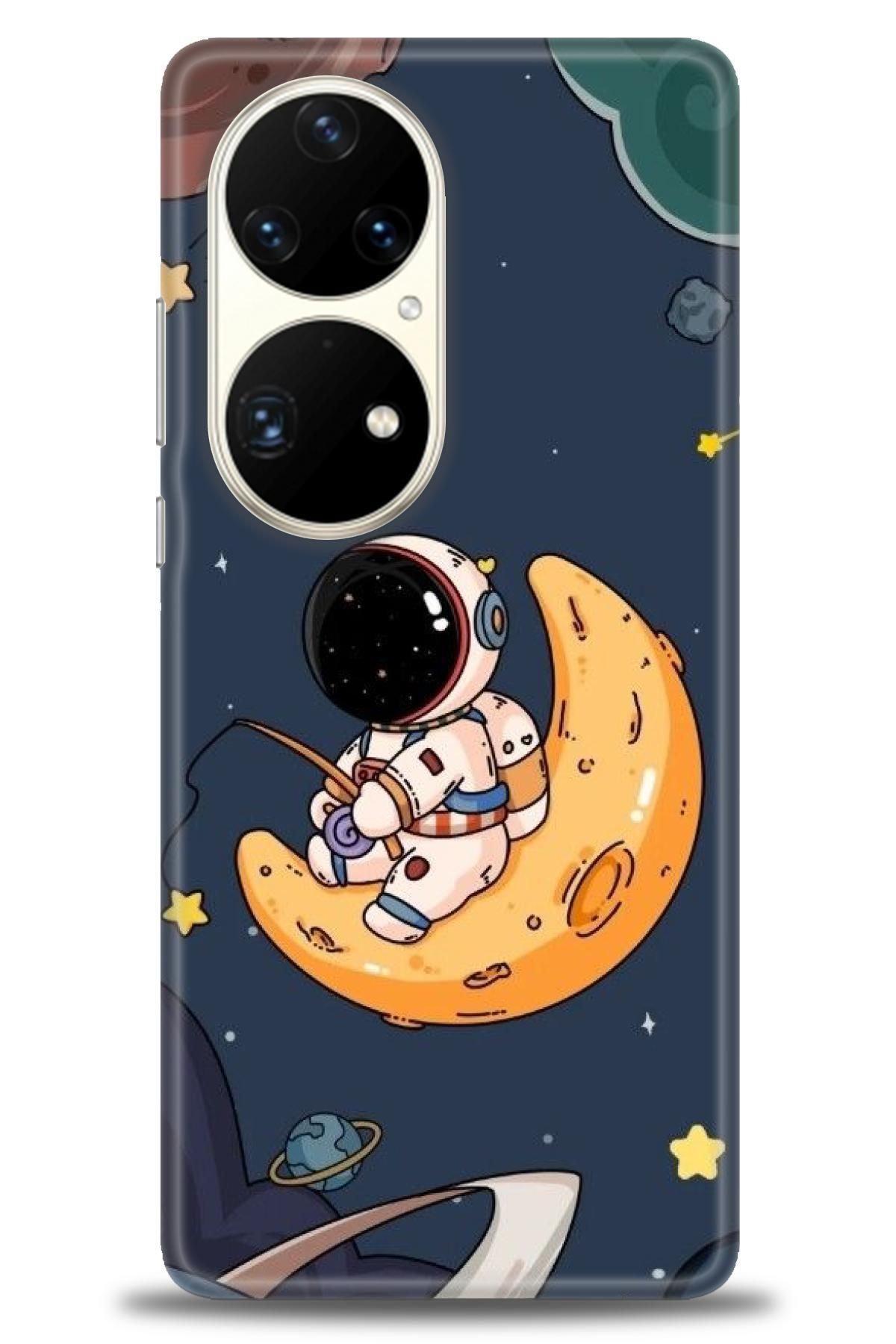 CooperTech Huawei P50 Pro İle Uyumlu HD Baskılı Silikon Kılıf - ÖzelSeri Huawei - 69