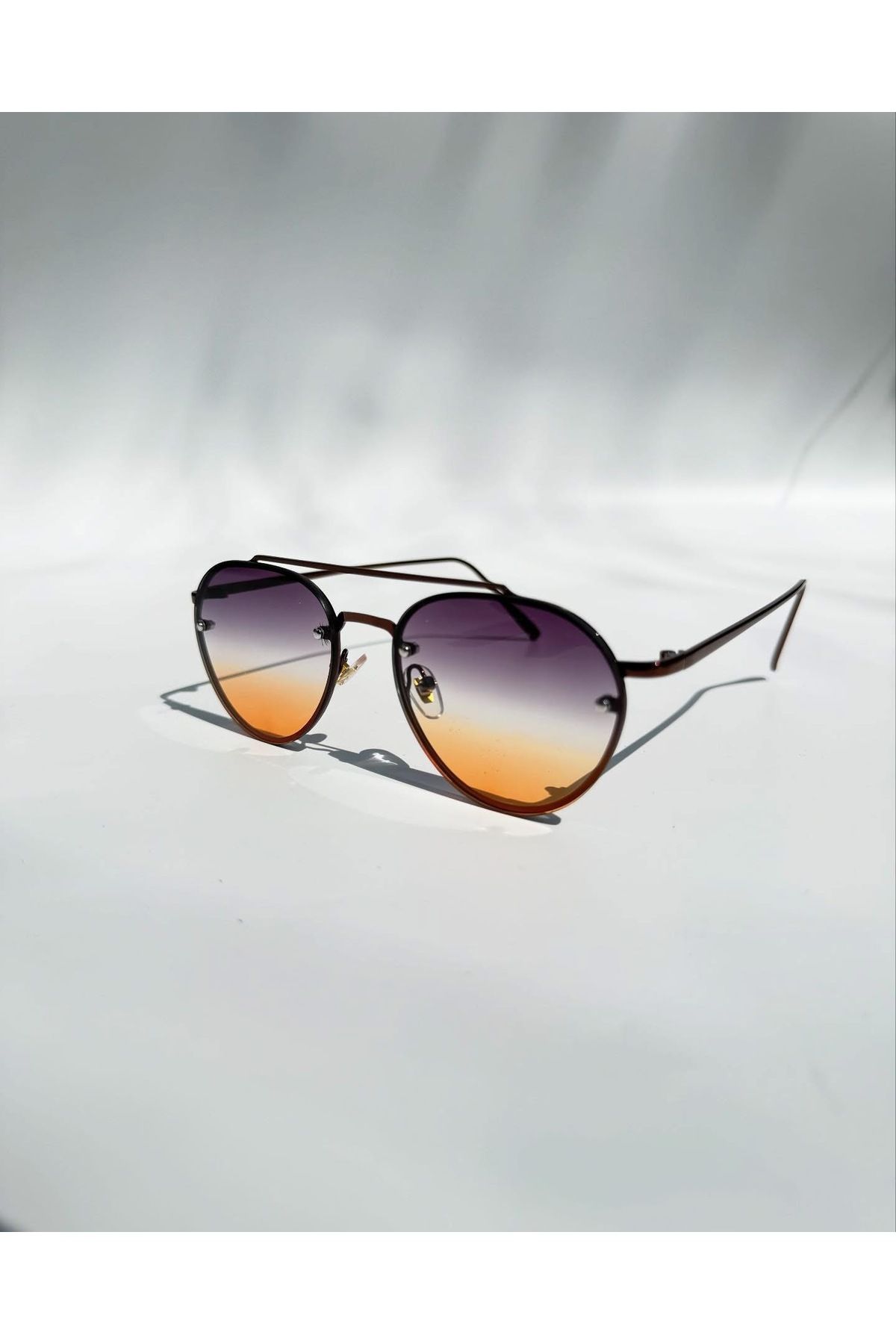 La sauvagine Sunset Lens Unisex Renk Geçişli Güneş Gözlüğü