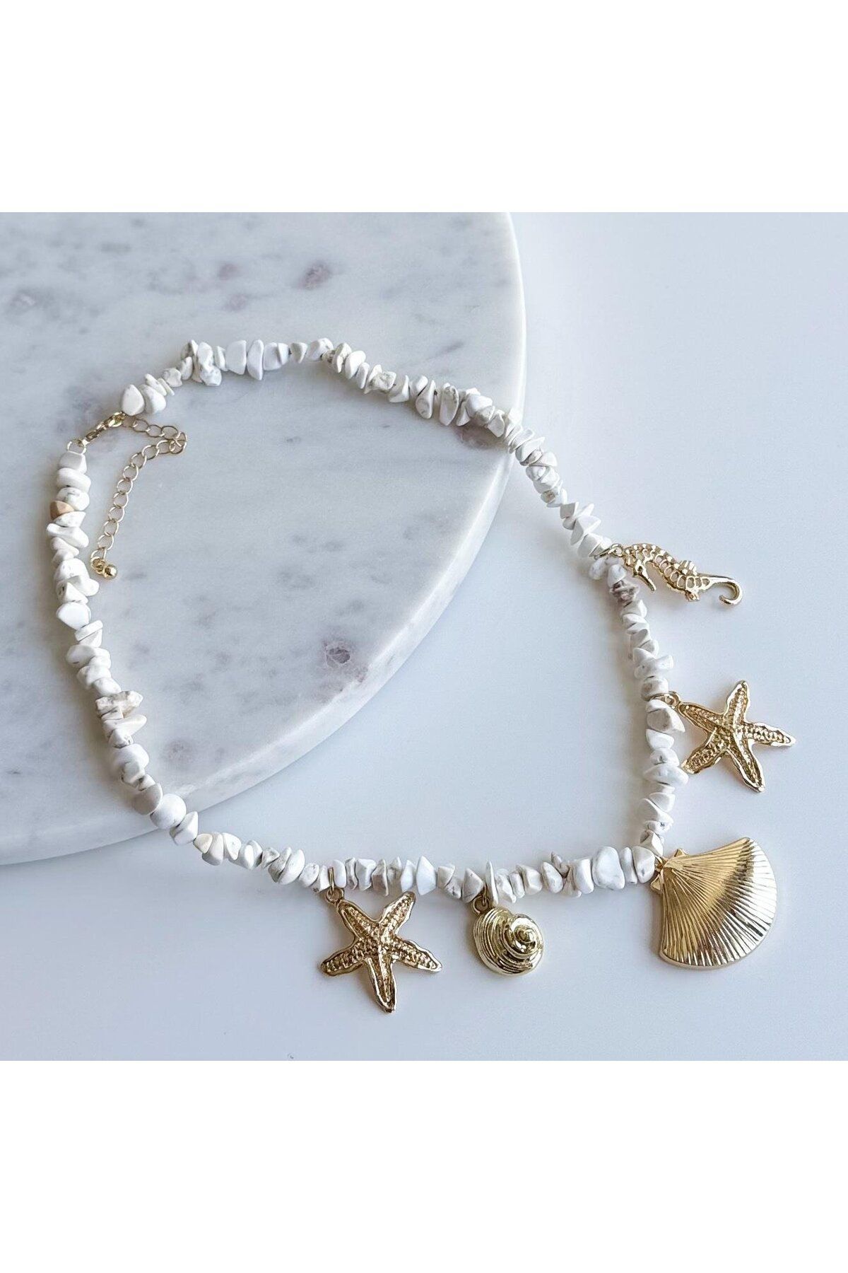 Venus Design Mercan Charm Kolye