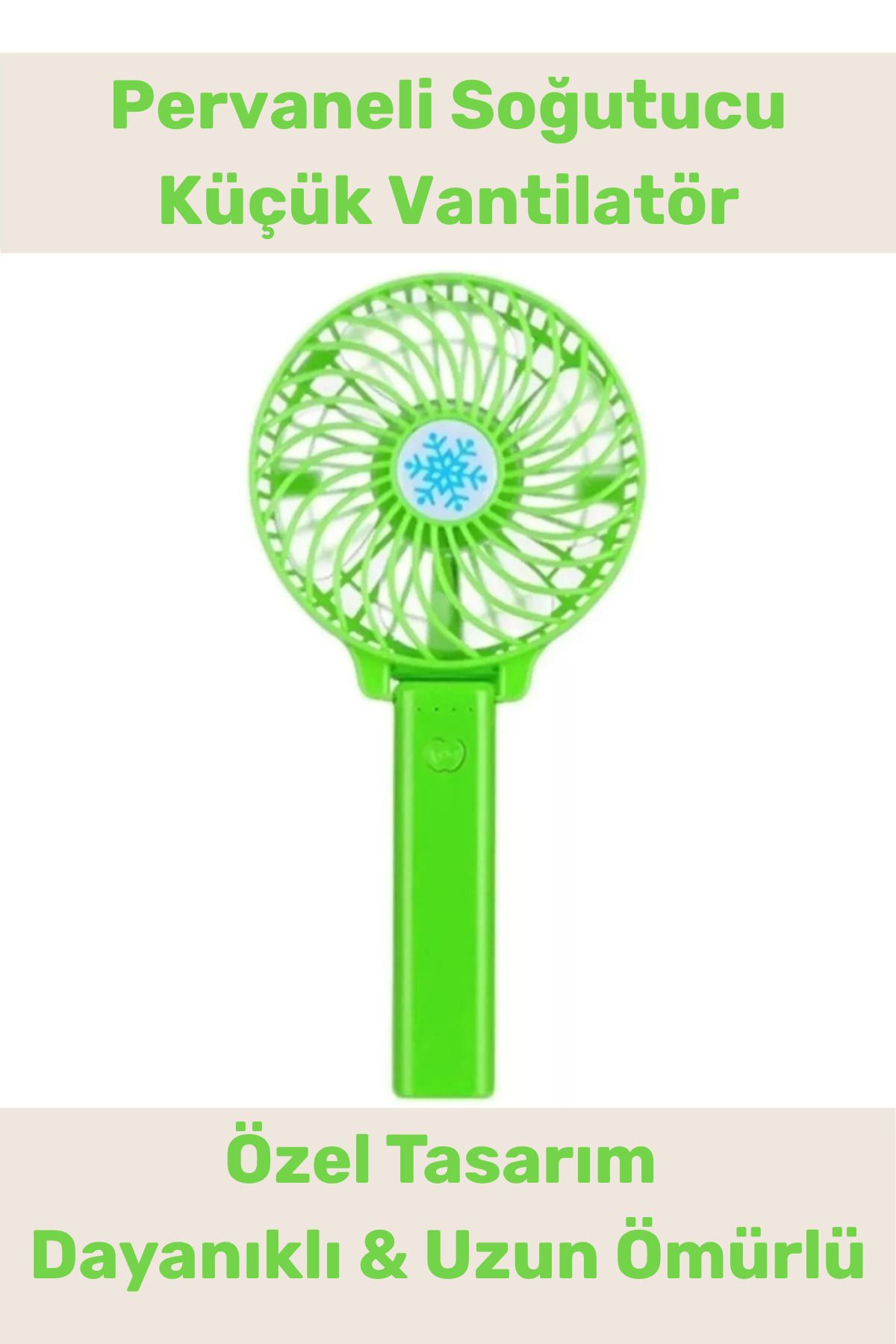 PeraNova Özel Üretim Cep Boyu Usb Şarjlı 3 Kademeli Sessiz Taşınabilir Mini Fan Pervaneli Soğutucu Vantilatör