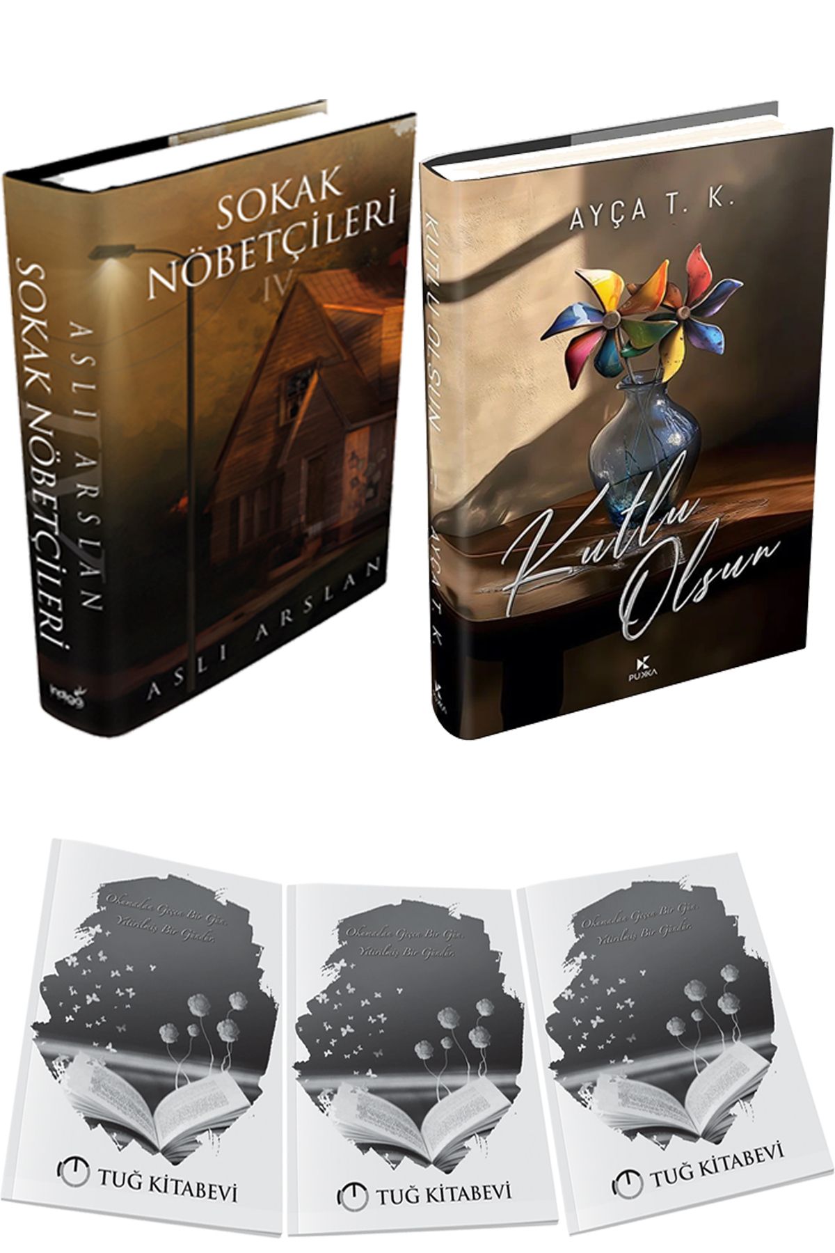 İndigo Kitap Sokak Nöbetçileri 4 Ciltli ve Kutlu Olsun 2 Ciltli + Hediyeli