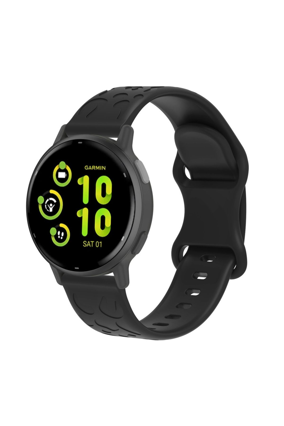 Nextron Samsung Galaxy Watch 4/5/6/7/FE/40/44/Classic/42/43/46/47 Uyumlu A+Kalite Leopar Spor Silikon Kordon