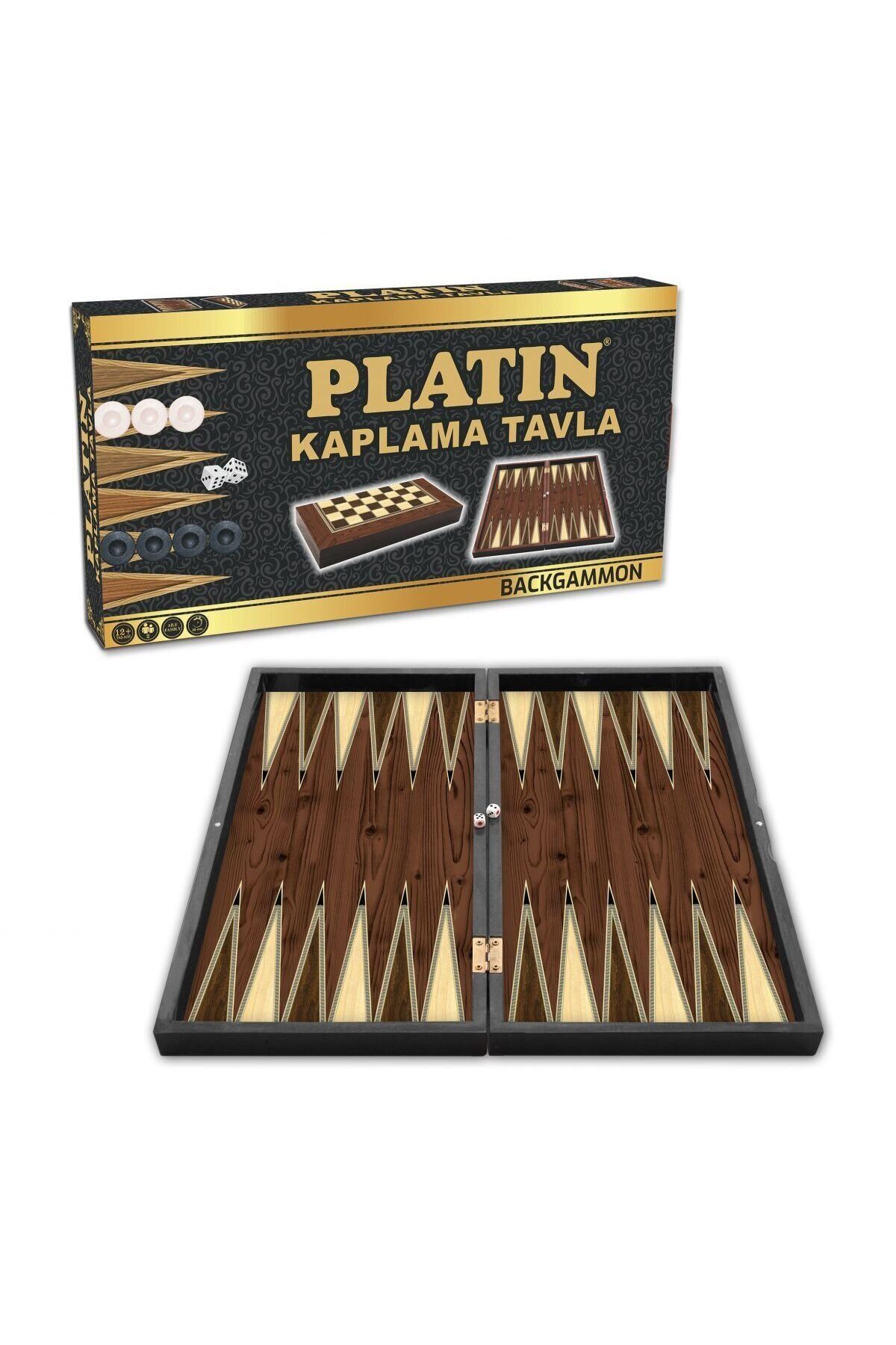 Star Oyun Makineleri 1020371 Platin Tavla (Büyük) ,Star okey